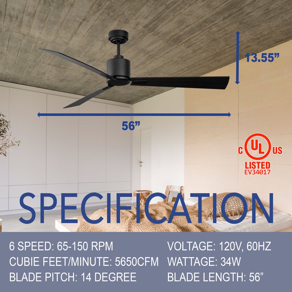 iLIVING ILG8CF56B Ceiling-Fans - View #8