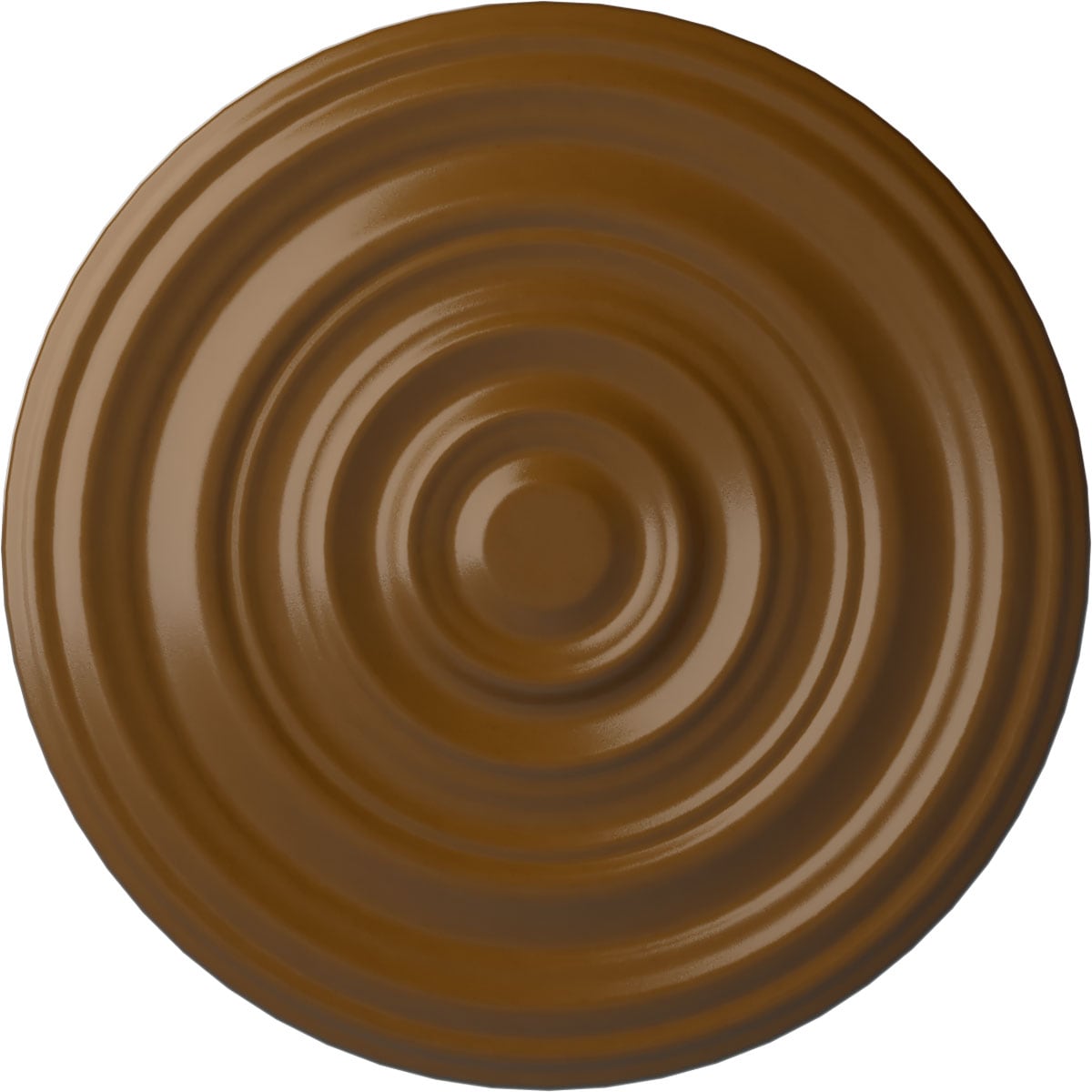 Ekena Millwork CM29CASTF Carton Smooth 29.125-in W x 29.125-in L Painted Smokey Topaz Polyurethane Whole Ceiling Medallion