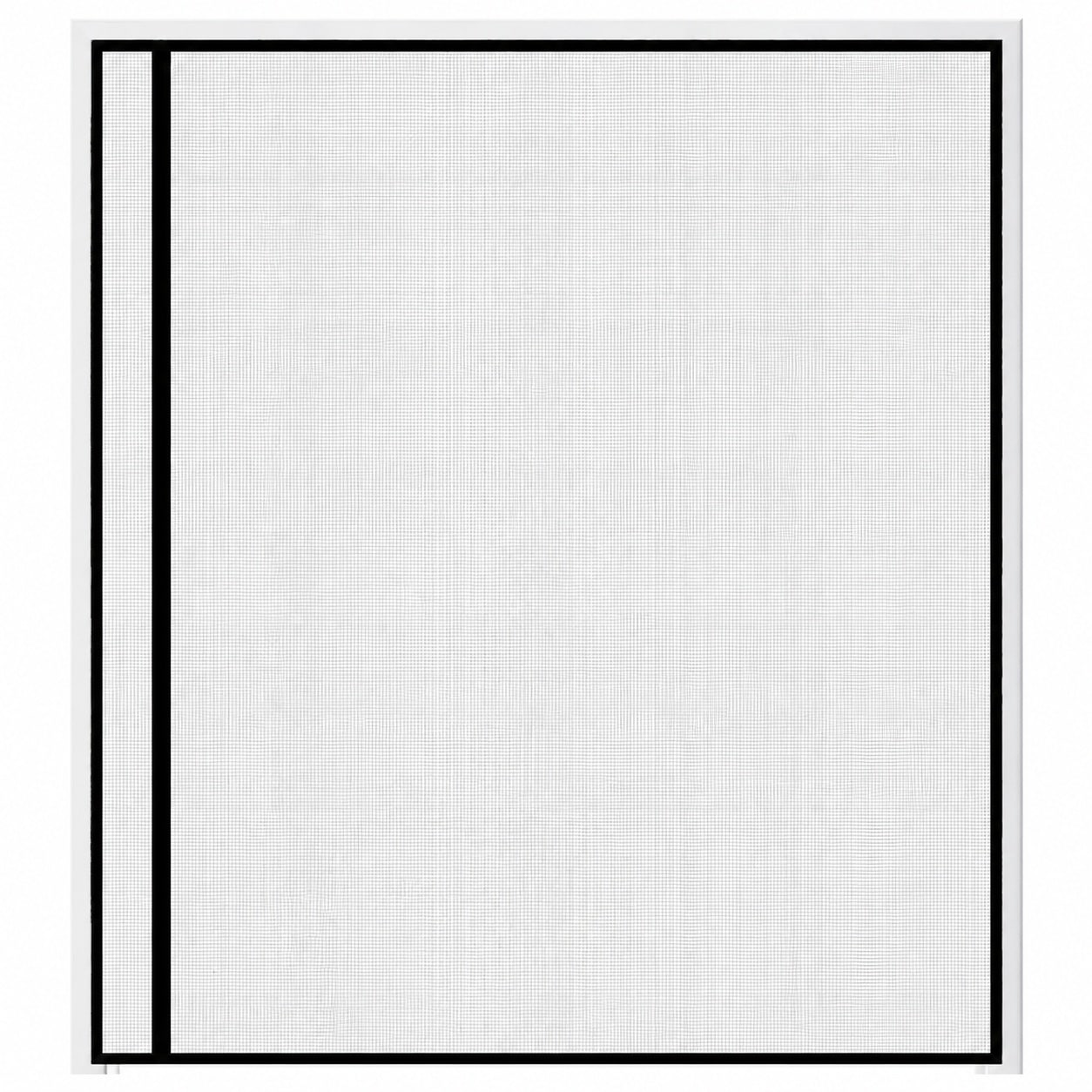Aoibox  Magnetic Screen Door Fits 62 x 82 in Door 64 x 83 in Polyester Mesh Curtain Reversible Side