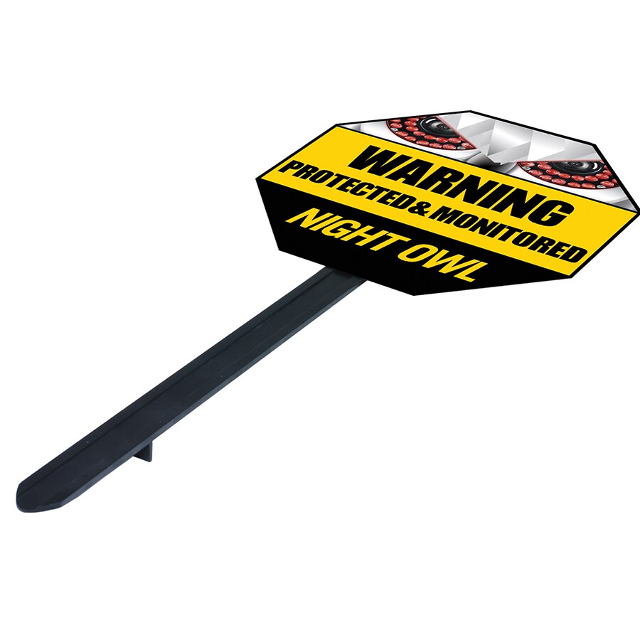 Night Owl A-GYSS 19-1/2-in x 9-in Sign