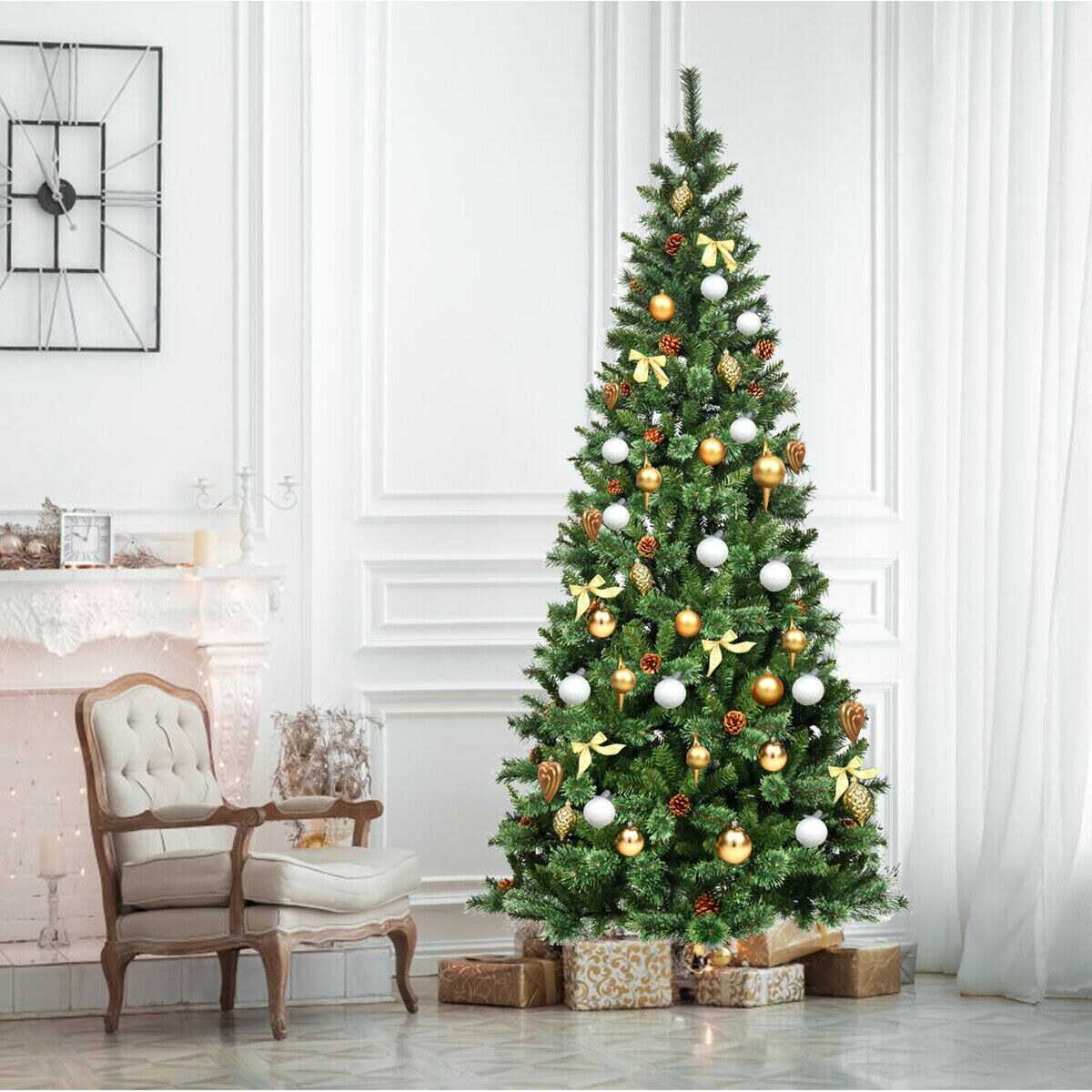 WELLFOR CM-HWY-22805 Artificial-Christmas-Trees - View #6