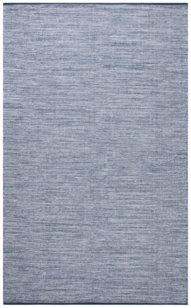 Safavieh MTK250N-6 Montauk Sigurosk 6 x 9 (ft) Cotton Navy/Blue Rectangular Indoor Solid Area rug