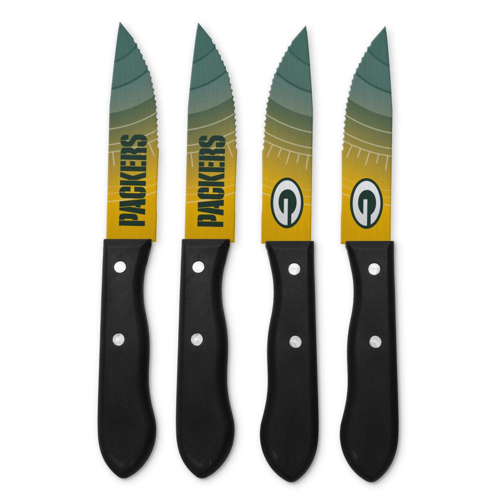 Green Bay Packers 4-Piece Steak Knife Set