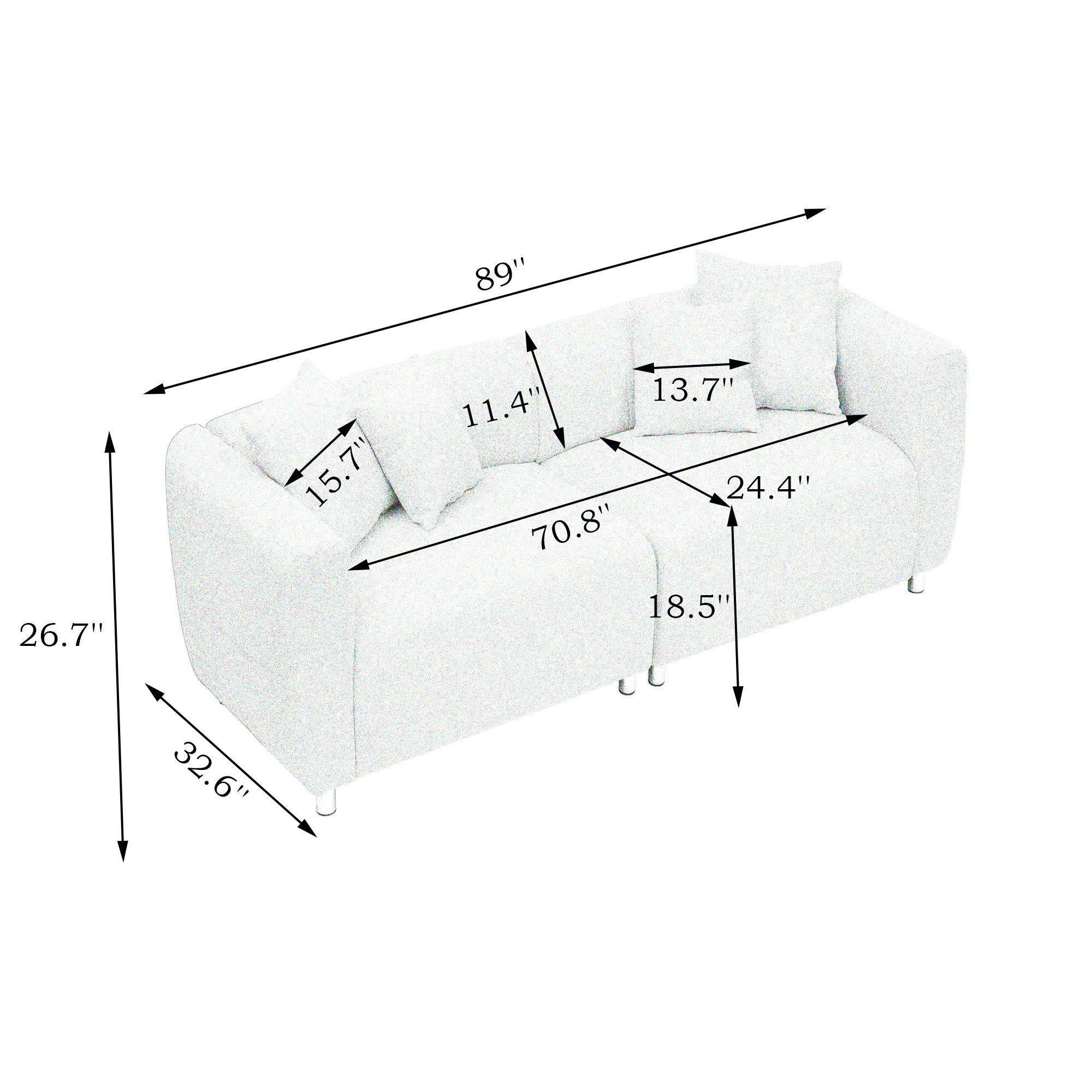 Bybafun YC5200090 Sofas-Loveseats - View #3