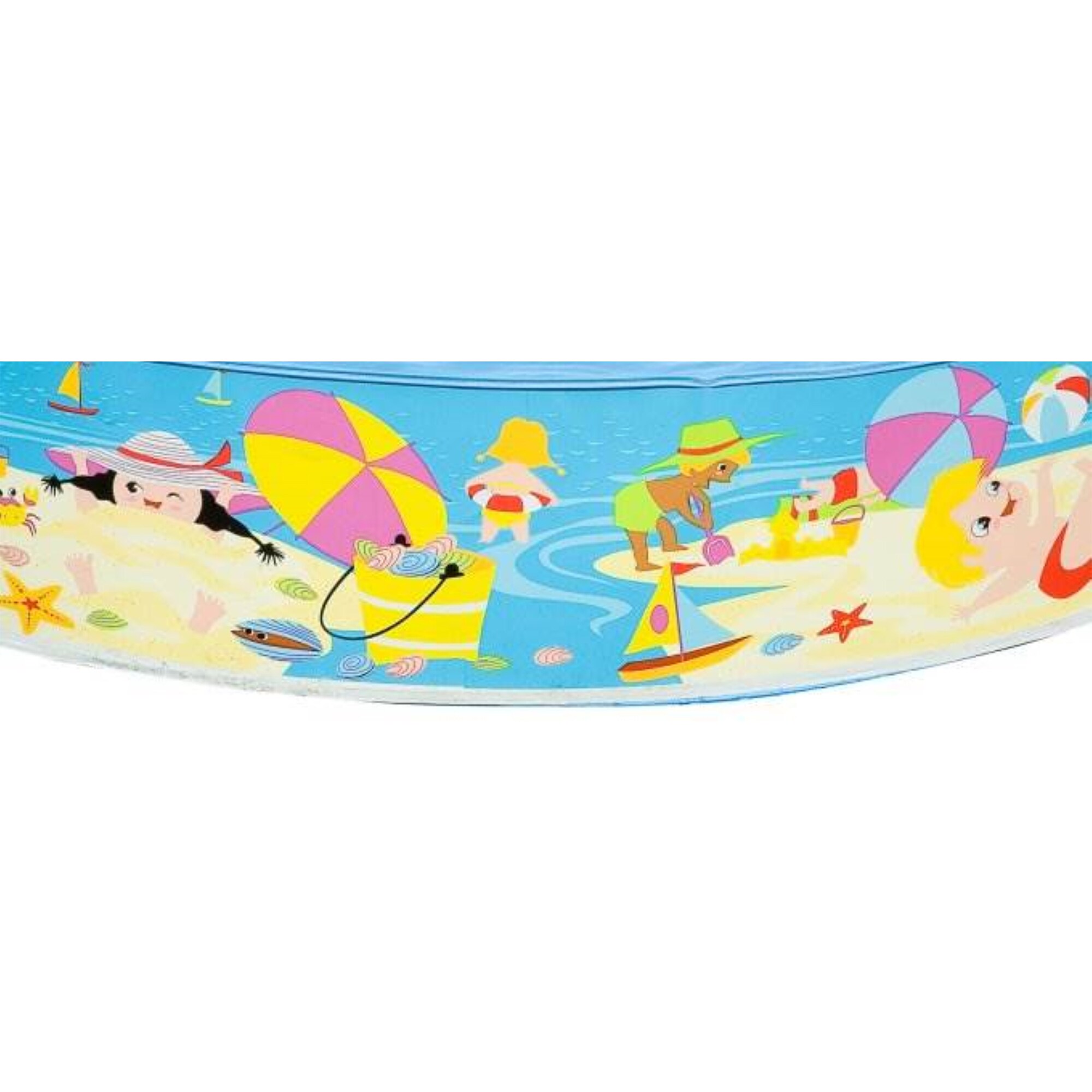 Intex 5 ft Round Multicolored Vinyl Snapset Pool