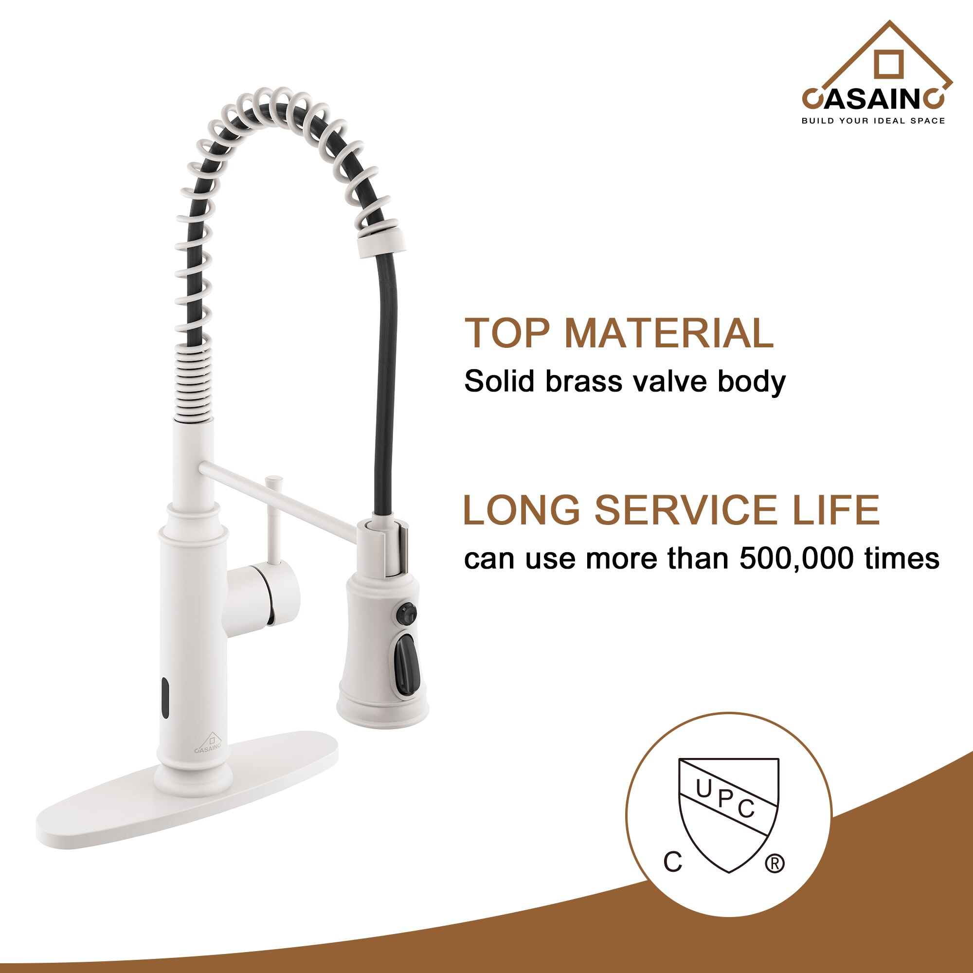 CASAINC CA-W3052-MW Kitchen-Faucets - View #5