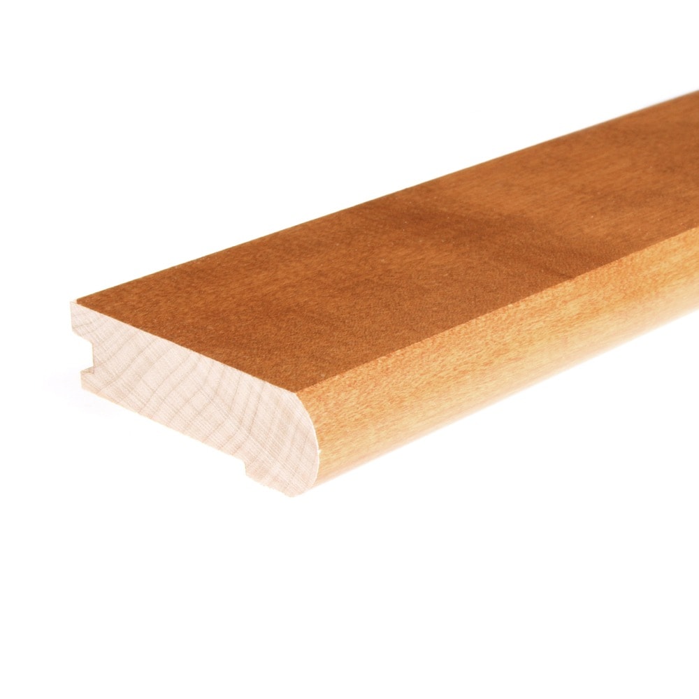 Flexco Solid Wood Stair Nose 2.75-in x 78-in Flint Prefinished Maple Stair Nosing