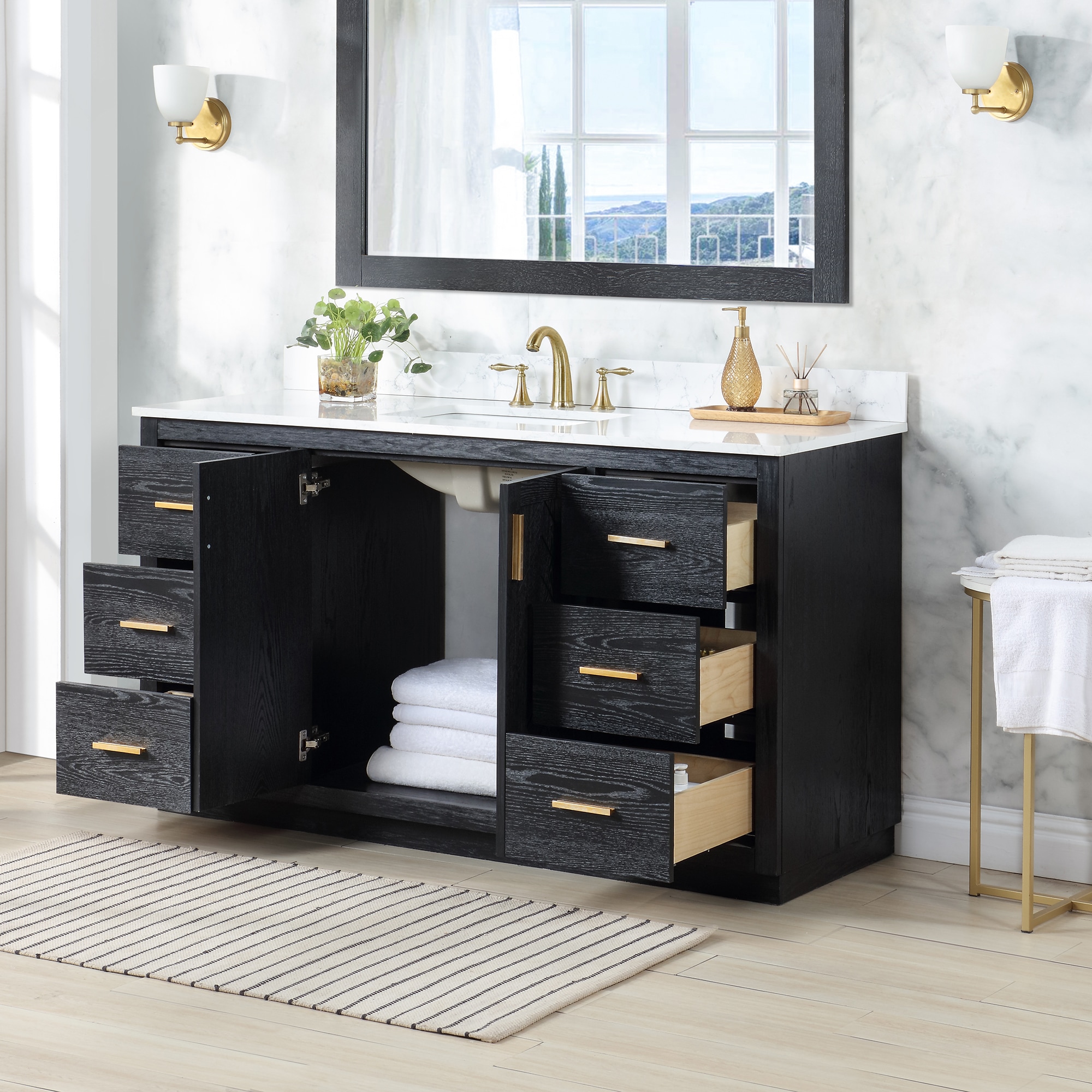 Altair 543060S-BO-GW-NM Bath-Vanity-Combo - View #3