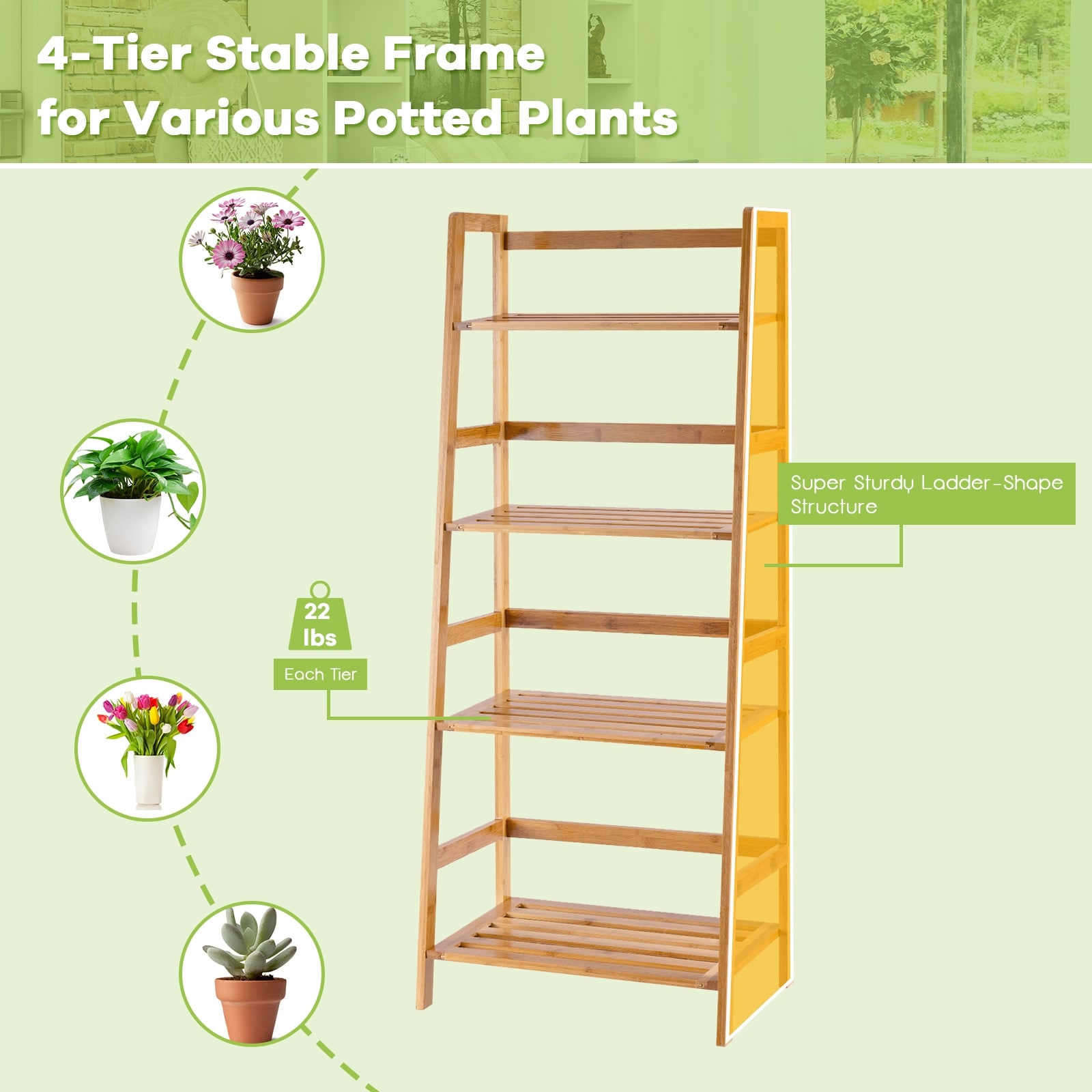 Volenca VOL-85JSG6 Plant-Stand - View #7