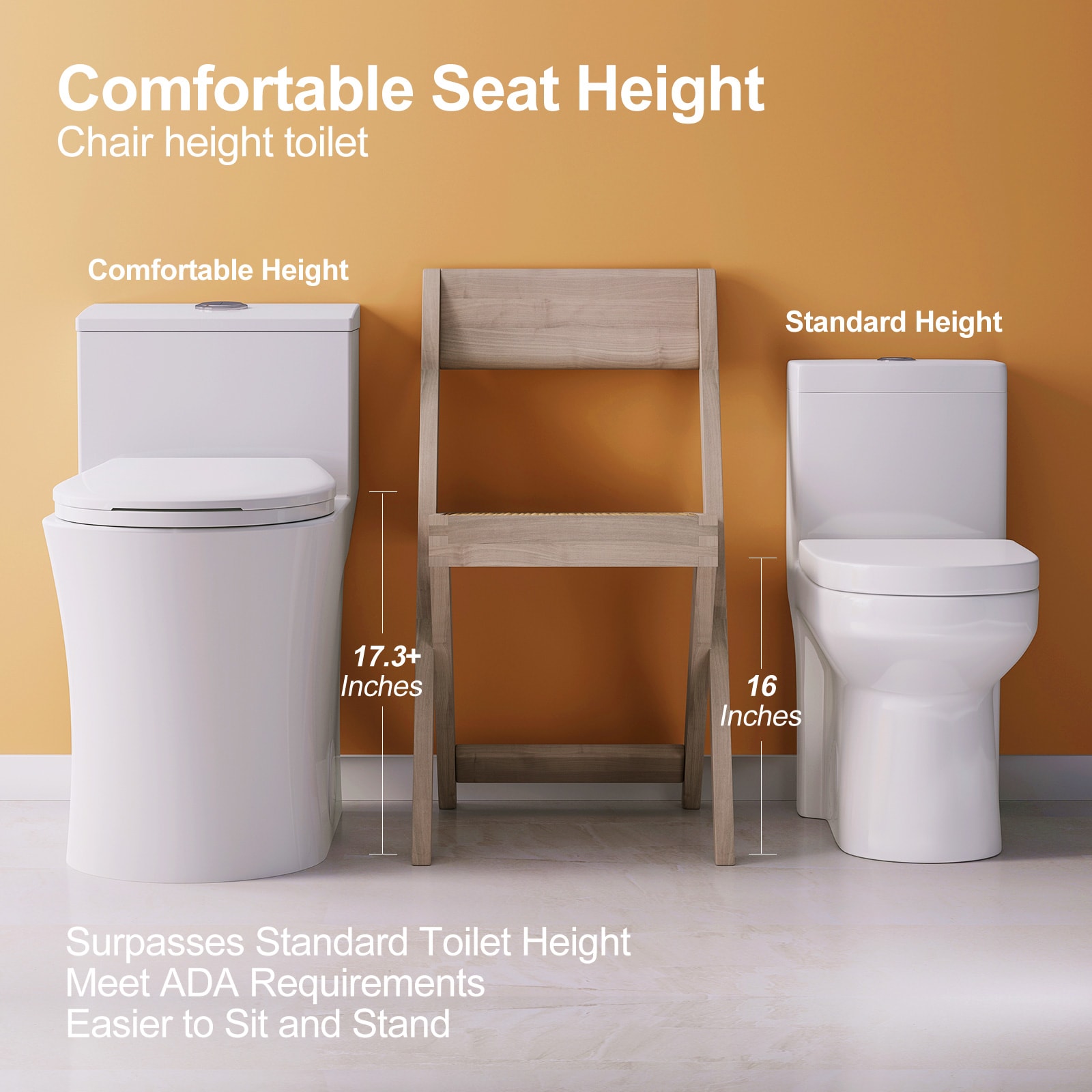 HOROW T0338W toilets - View #6