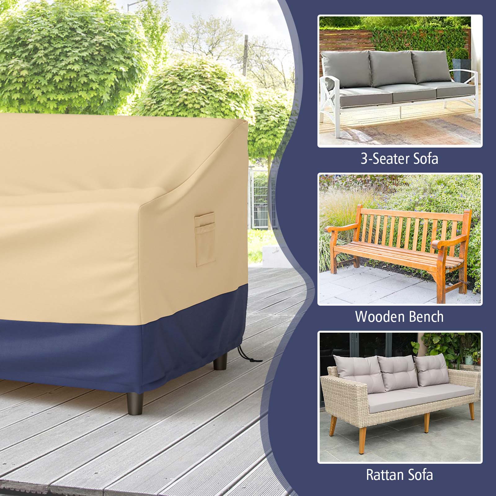 Costway NP10783 Patio-Furniture-Covers - View #6
