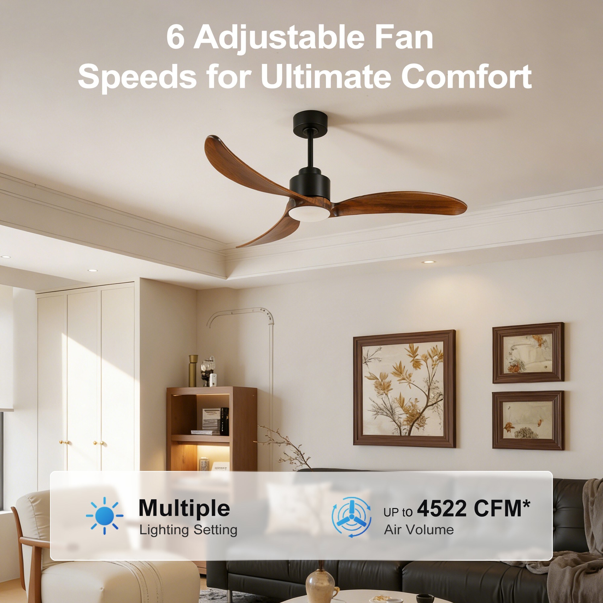 Cuschoice LWFSD-4-PP Ceiling-Fans - View #6