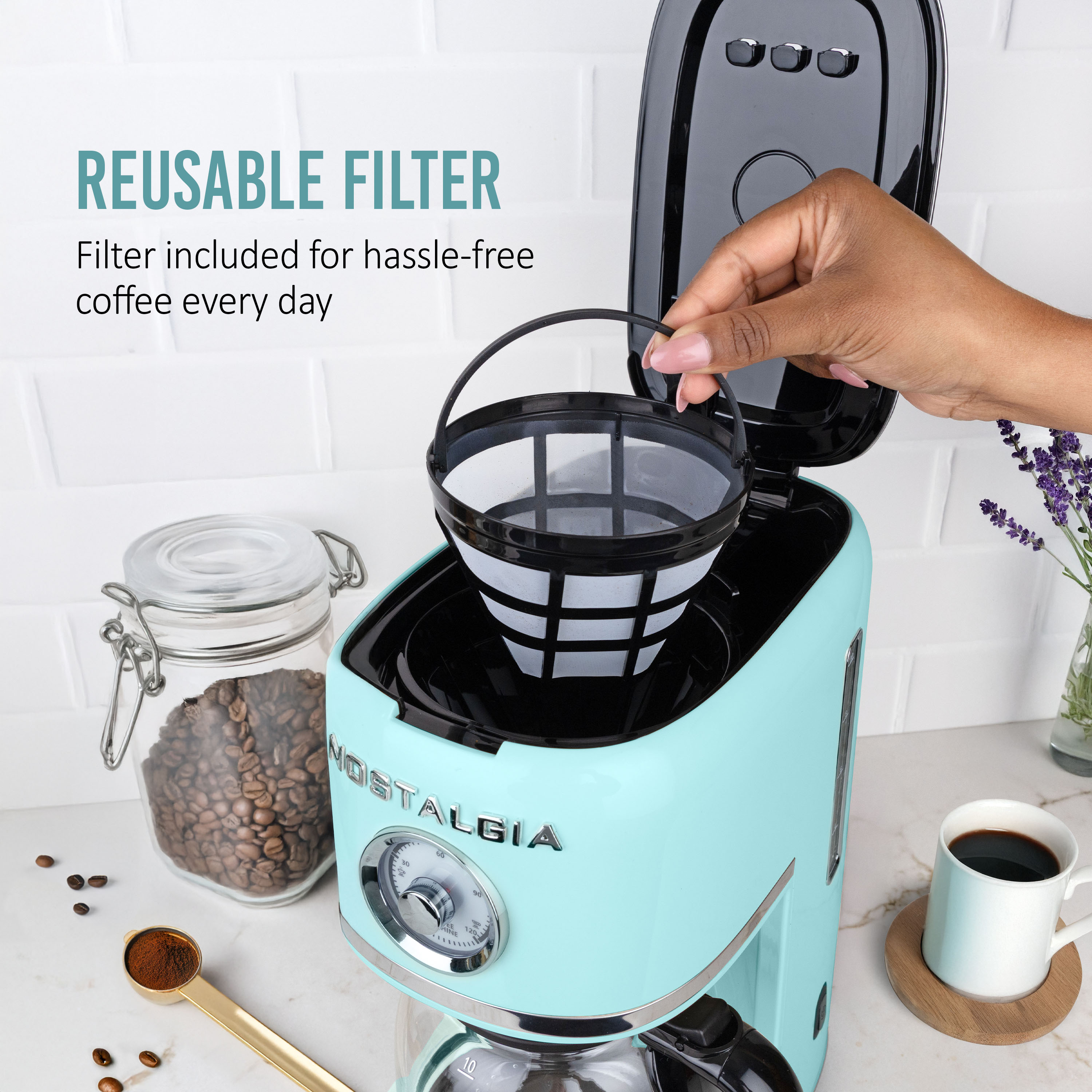 Nostalgia NCRCOF10AQ6A Coffee-Makers - View #5