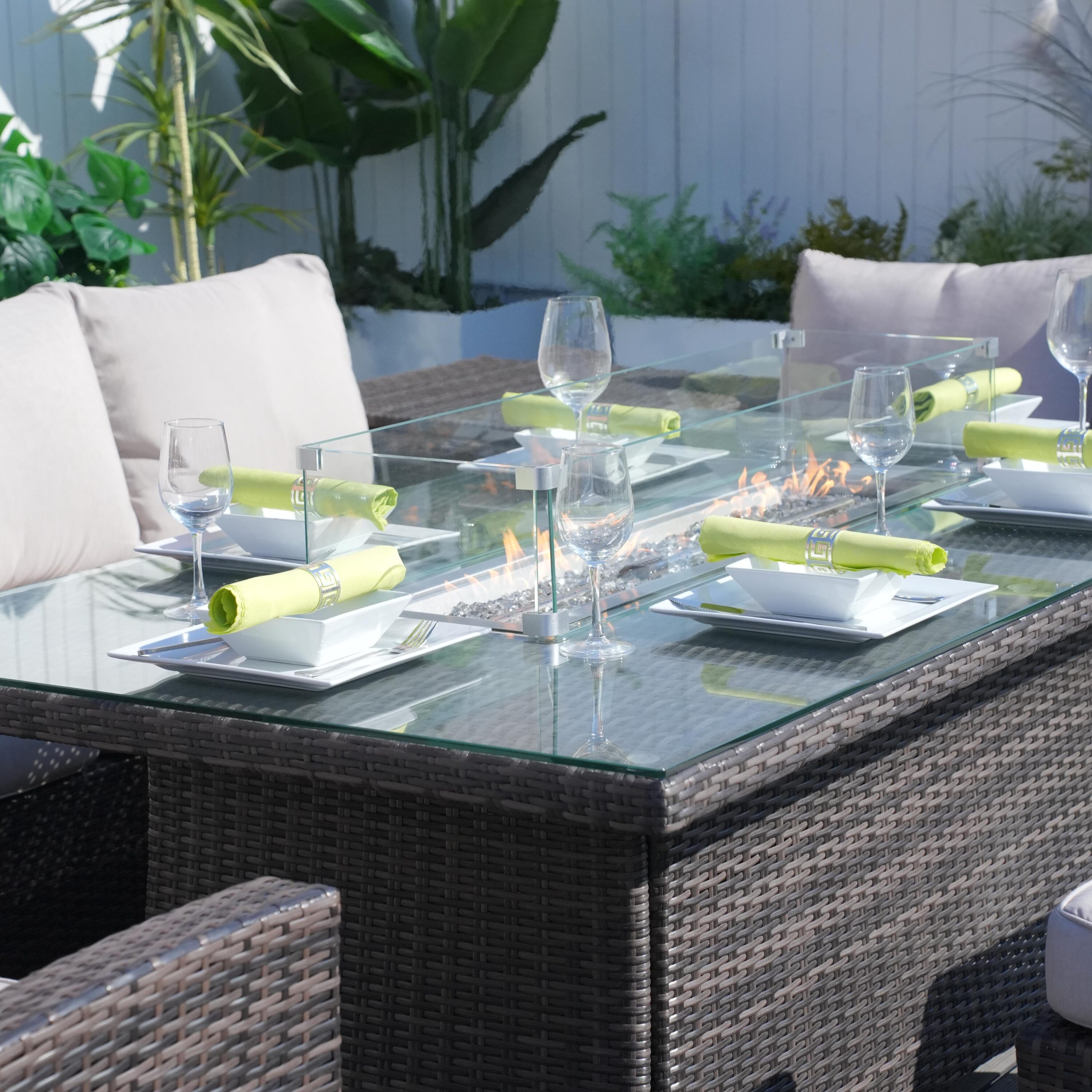 Direct Wicker DWG-1403B06R-BR Patio-Dining-Sets - View #5