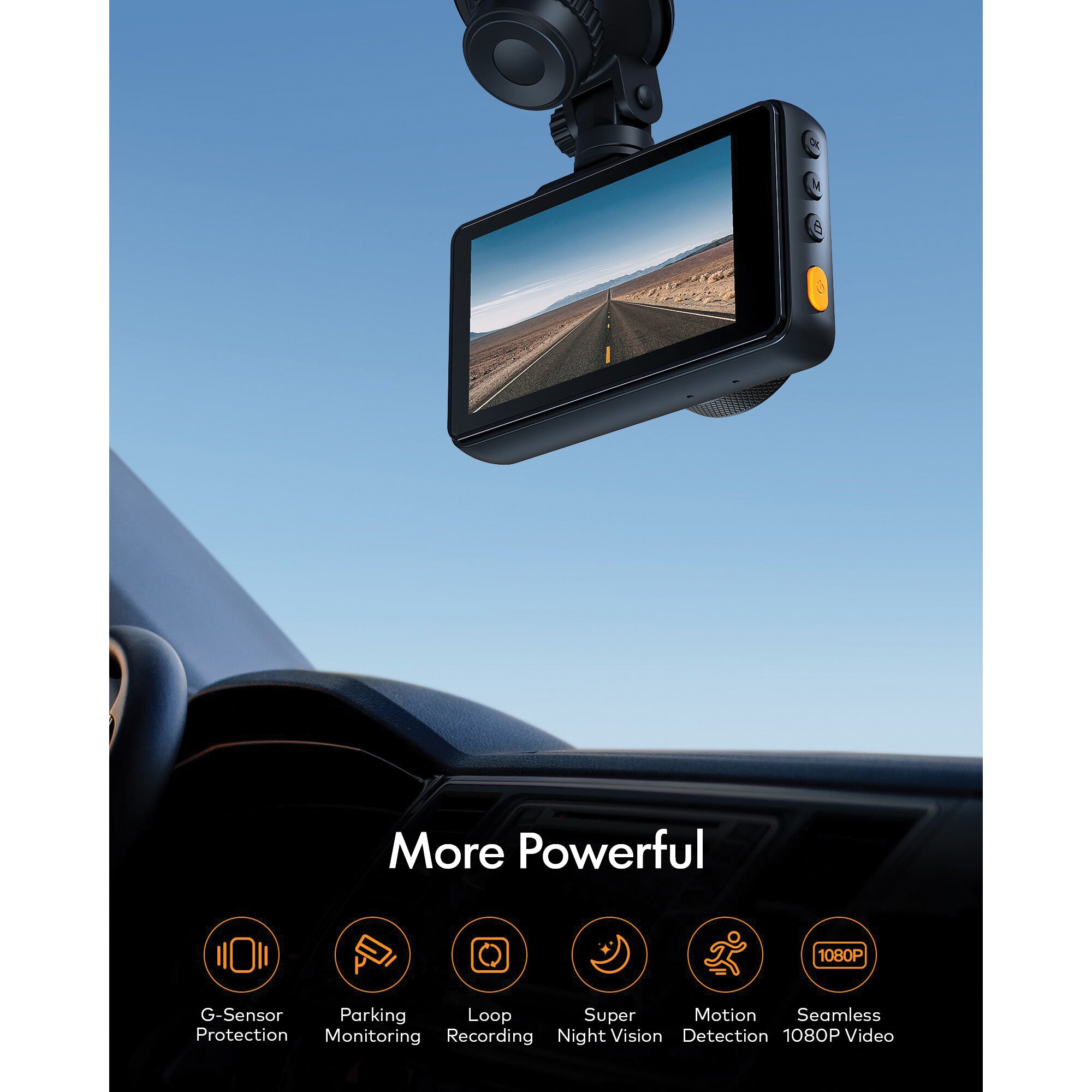 APEMAN's 1080p Dash Cam Features Two Cameras For Recording