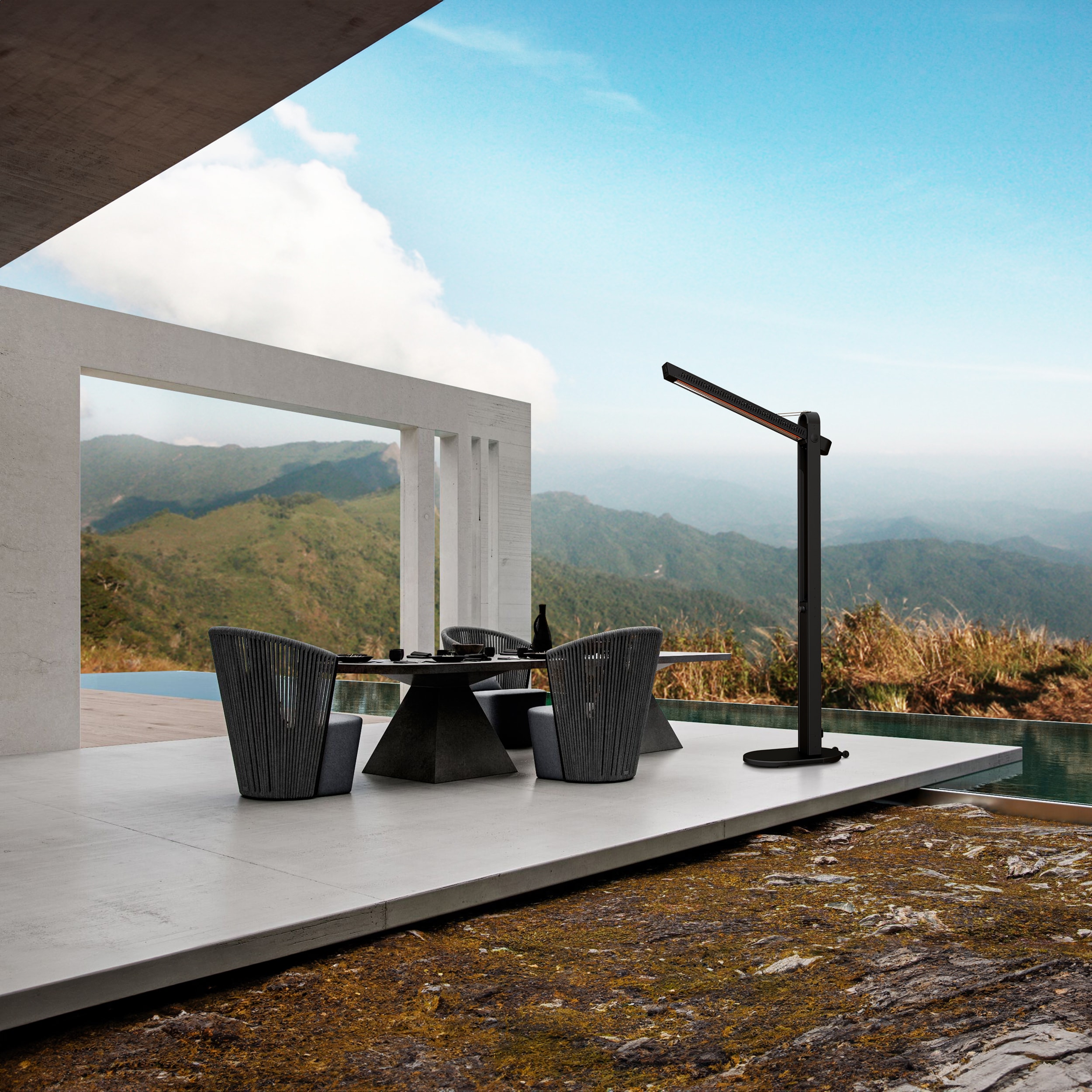Deko Living COH40007 Outdoor-Electric-Patio-Heaters - View #3