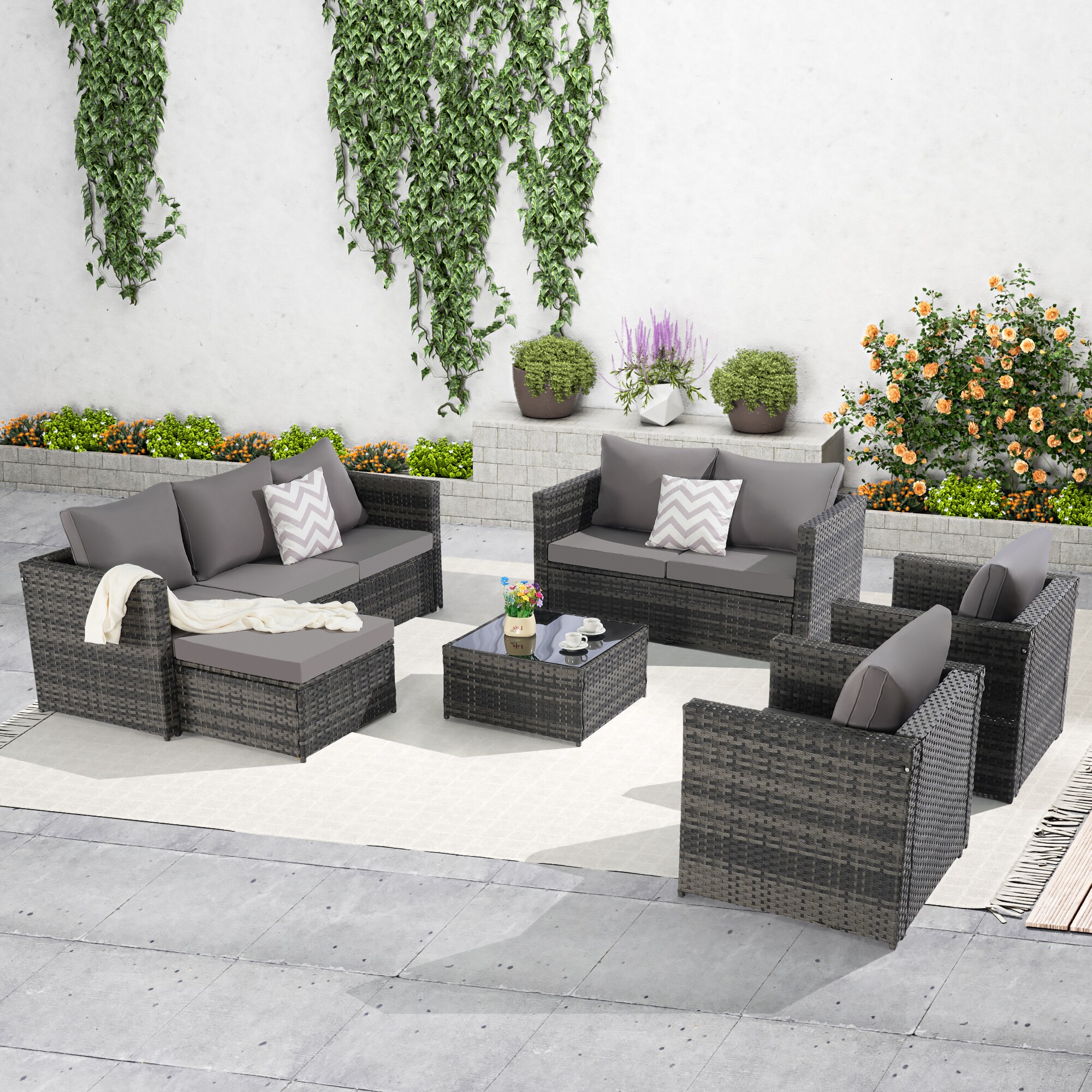 AAZJ TEM-005AAE Patio-Conversation-Sets - View #3