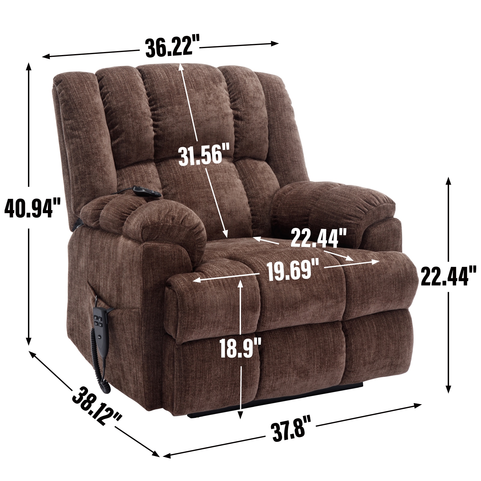 LUCKY ONE MO-CO86477 recliners - View #9