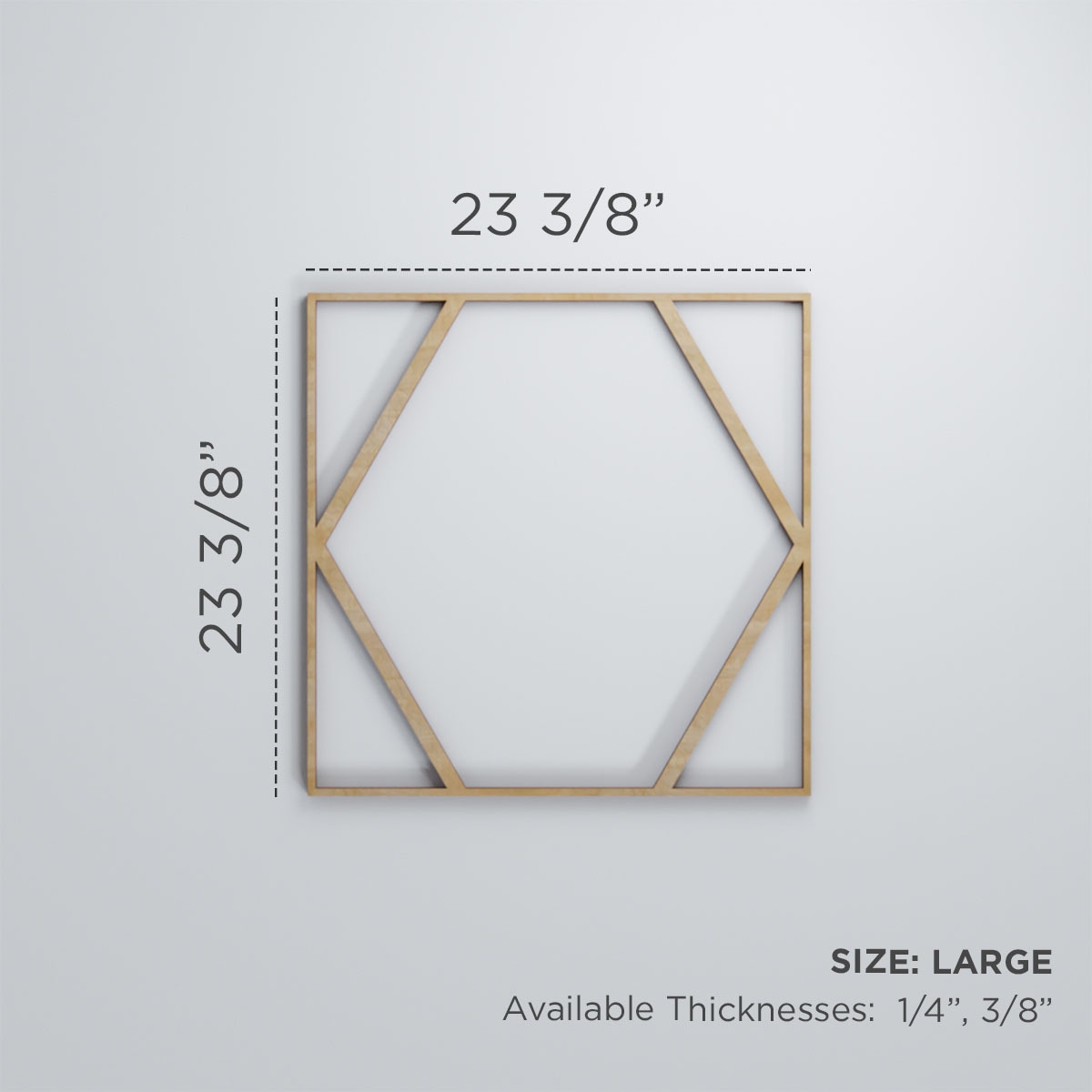 Ekena Millwork WALW24X24X0375FSRCH Wall-Panels - View #3