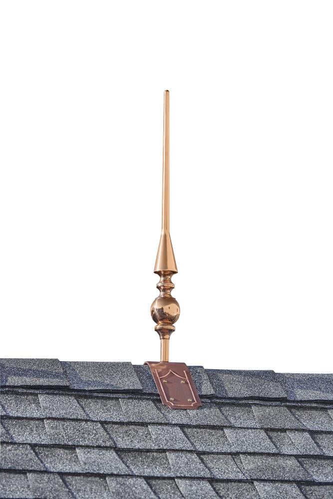 Good Directions 755T Copper Copper Roof-mount Finial Weathervane