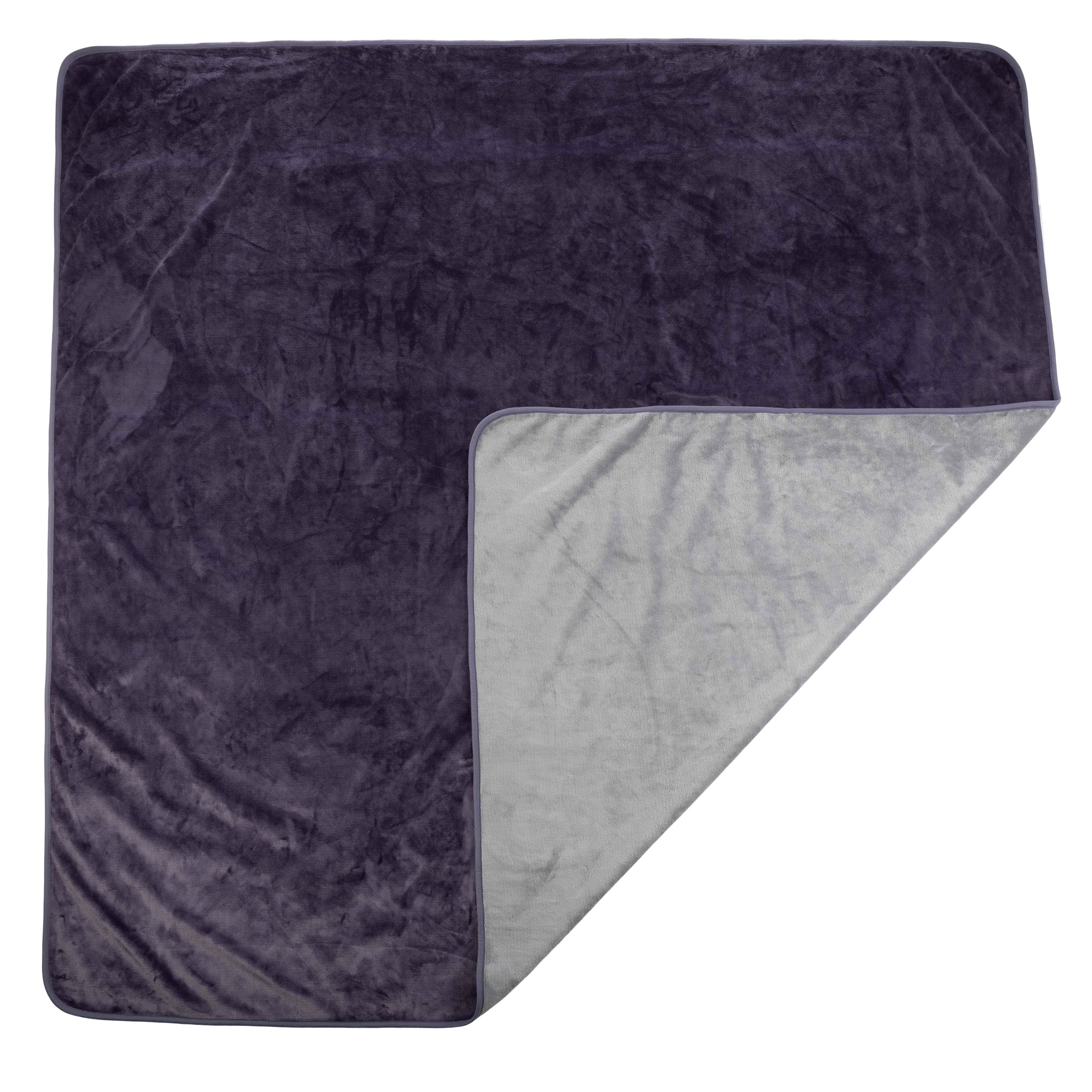 Hastings Home HT-THROW3-PRPL Blankets-And-Throws - View #5