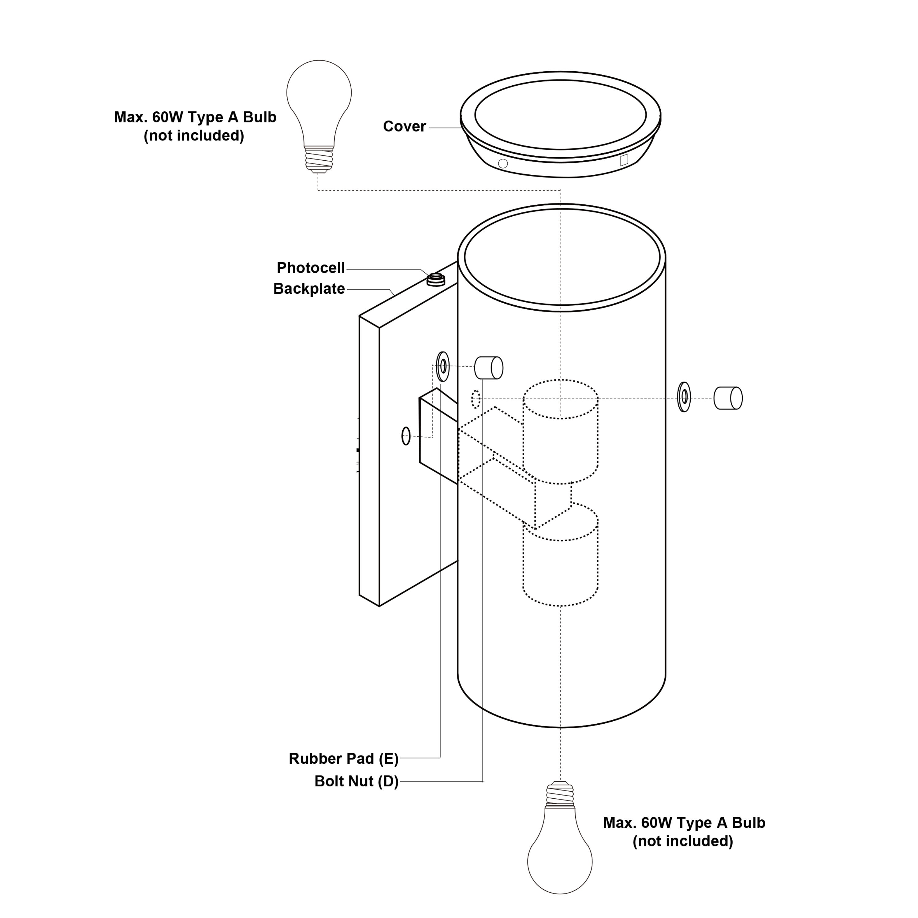 Cascadia T0653 Outdoor-Wall-Lighting - View #13