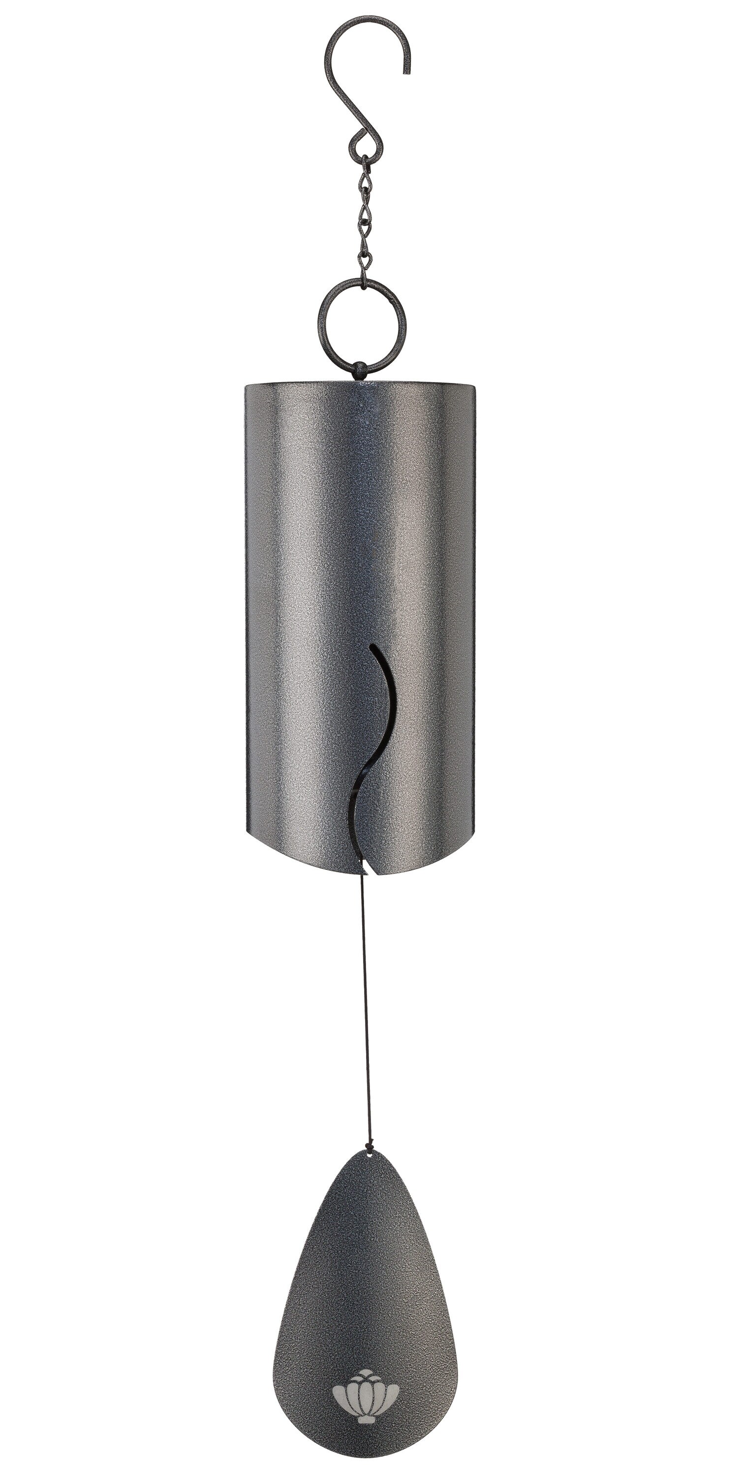 Regal Art & Gift 11440 38-Inches Silver Metal Bell Wind Chime