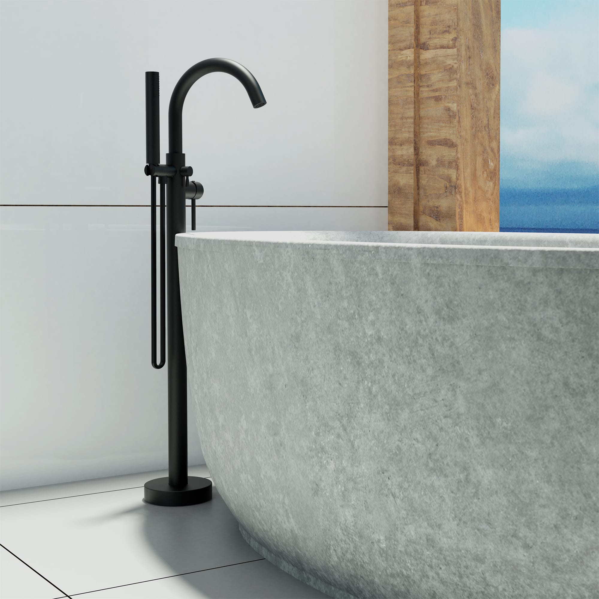 Belanger DEL45CMB Roman-Tub-Faucets - View #4