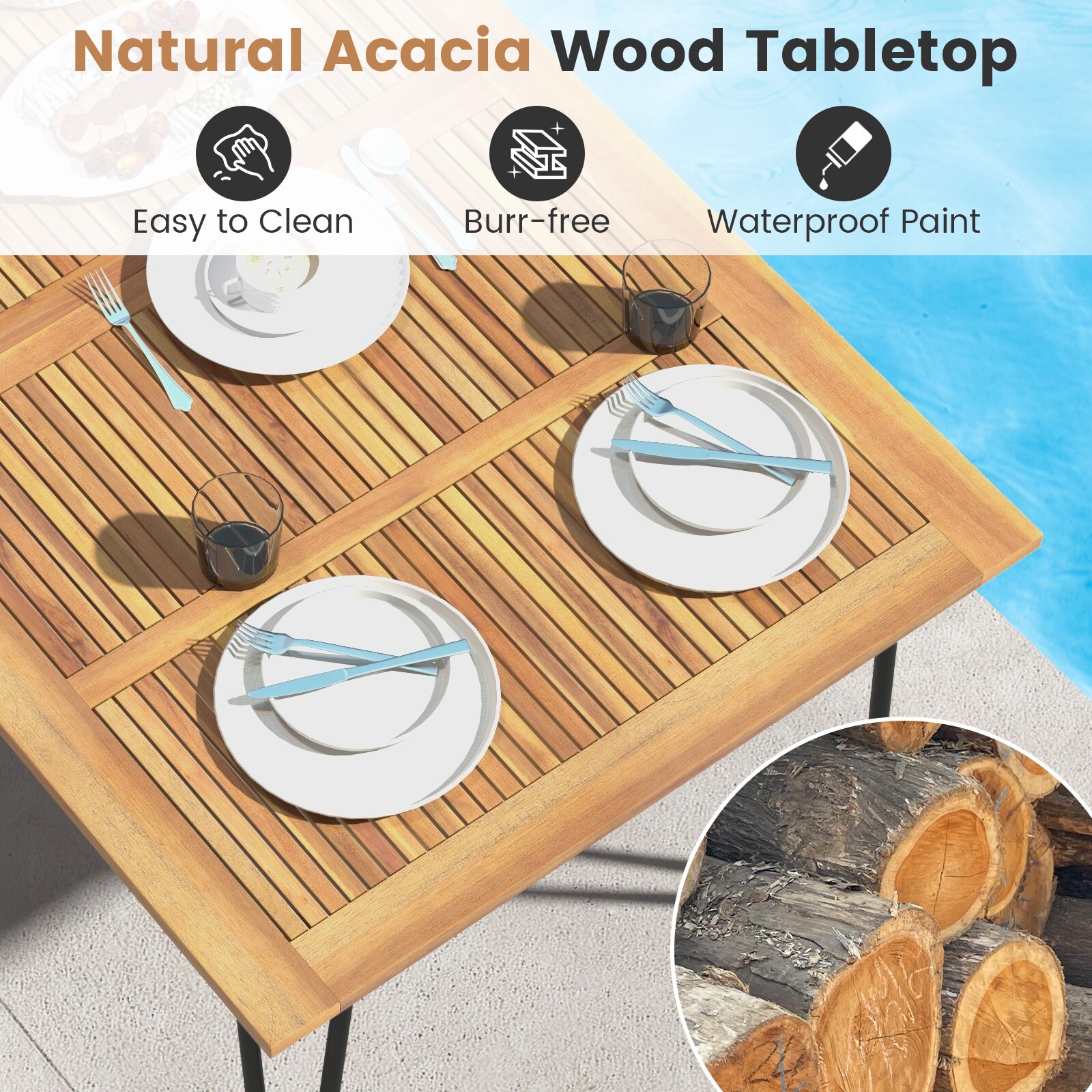 LIVIZA OUJ72244 Patio-Tables - View #4