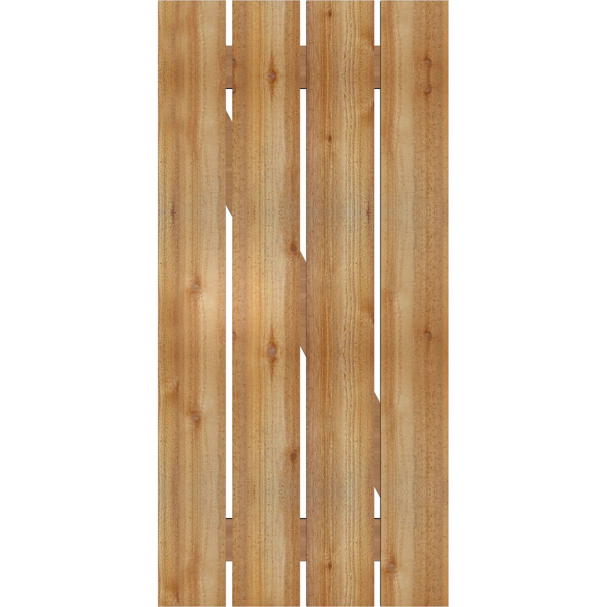 Ekena Millwork RBS06Z23X048RWR Exterior-Shutters - View #4