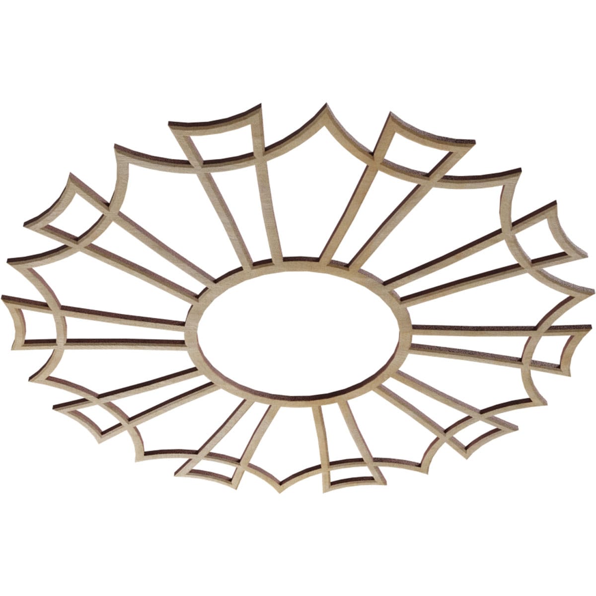 Ekena Millwork CM16ER2-03500 Ceiling-Medallions - View #2