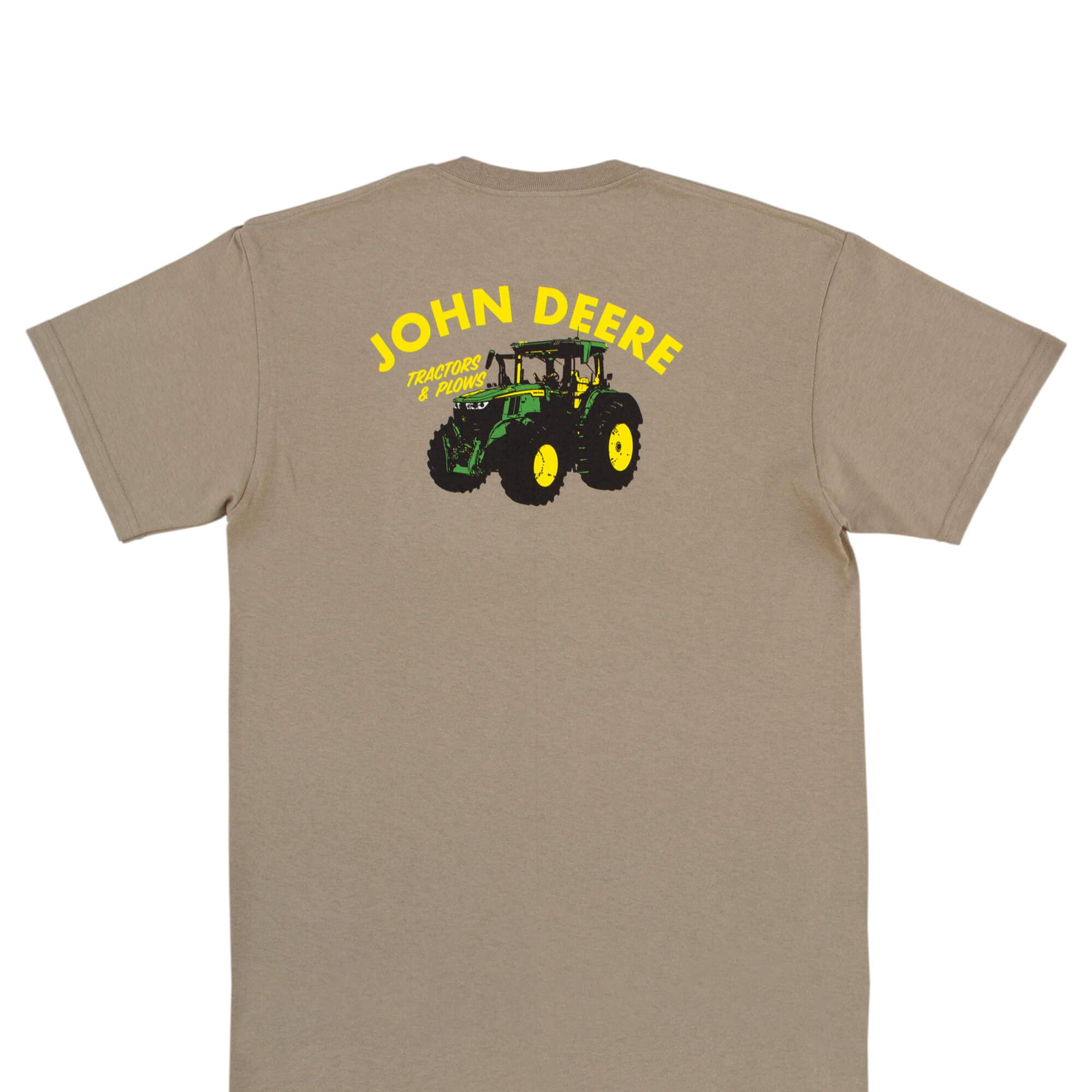 Deere Men's Textured Cotton Short sleeve Solid T-shirt Work Shirt (Large) Tops & Shirts at Lowes.com