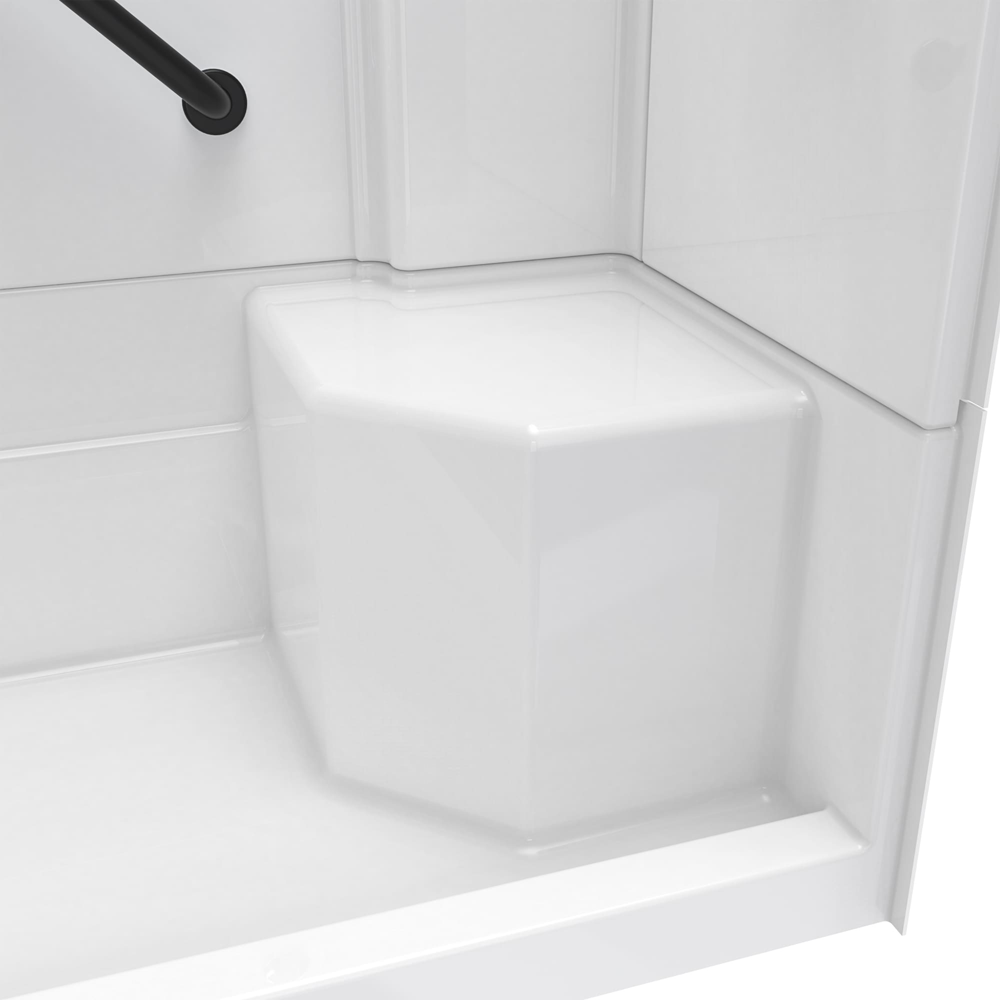 Laurel Mountain L3260SH1S4PRWM1 Alcove-Shower-Kit - View #4