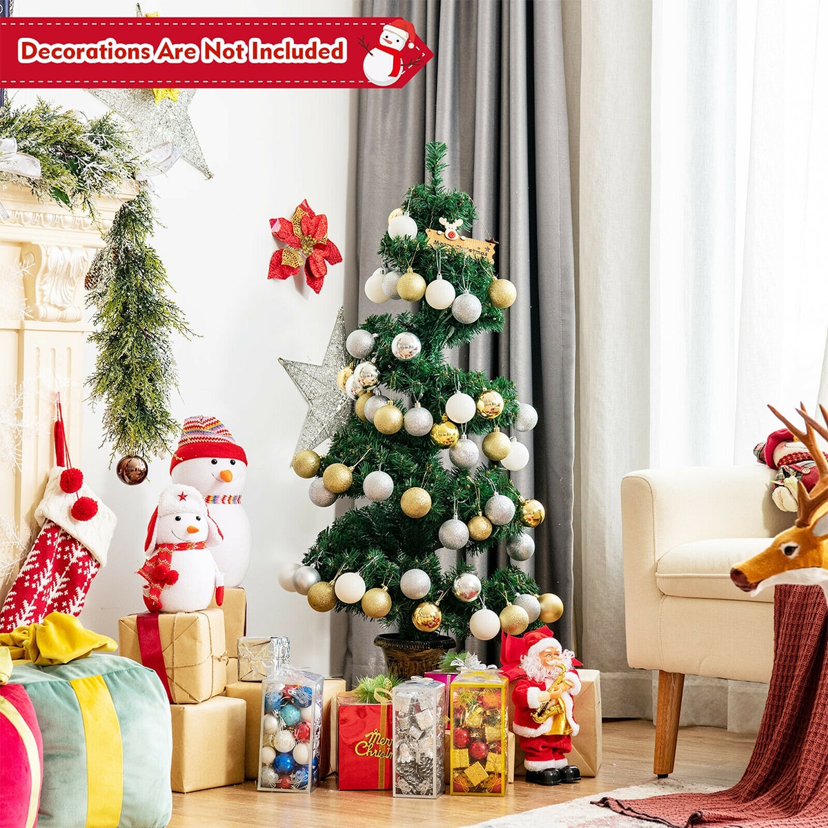Forclover HYC-CM467C Artificial-Christmas-Trees - View #7