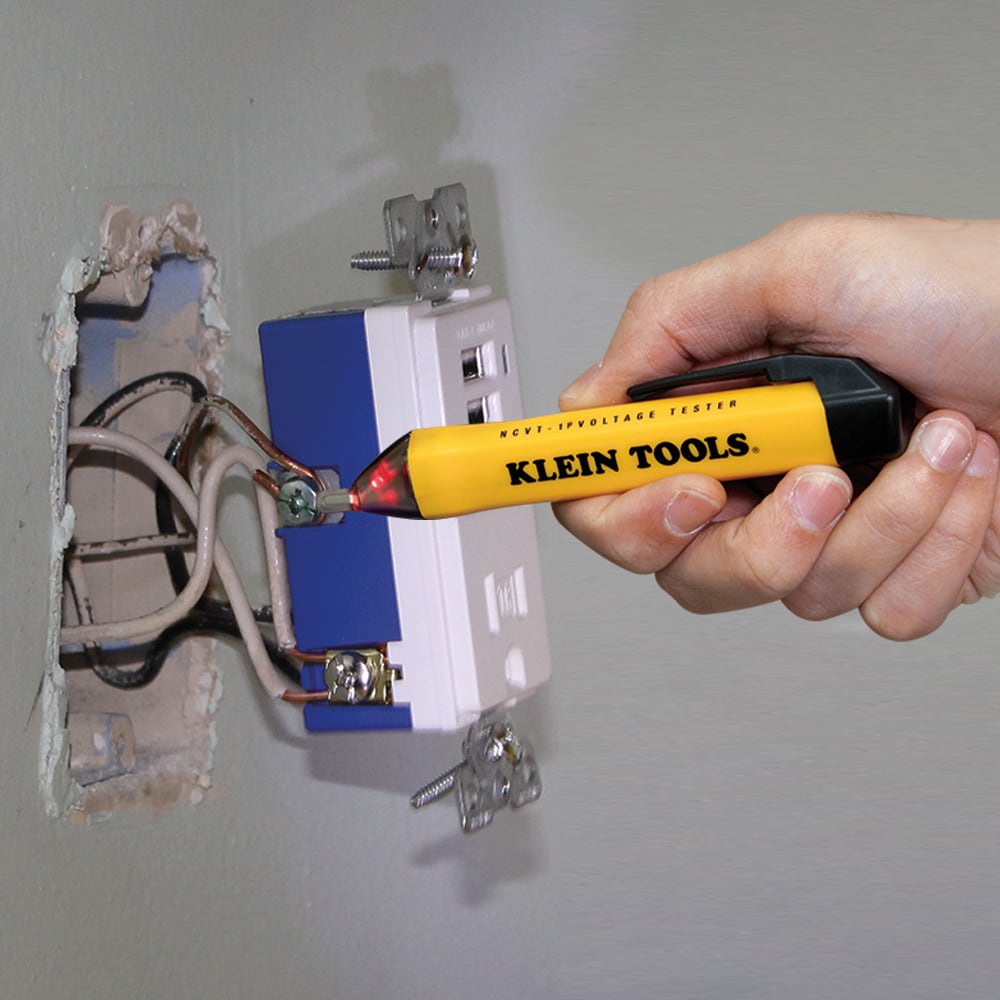 Klein Tools Non-Contact Voltage Tester Pen with Infrared