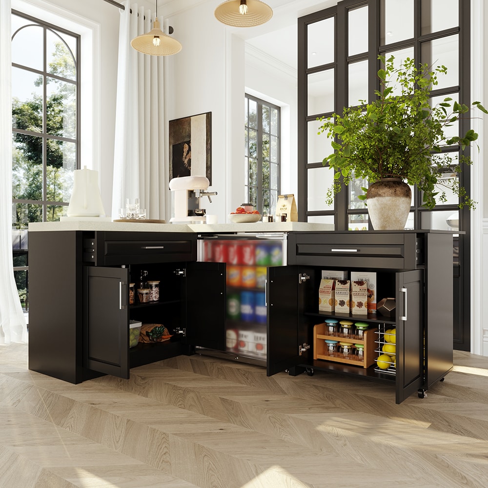 Homsee V-KF260166-01-AB Dining-Kitchen-Storarge - View #4