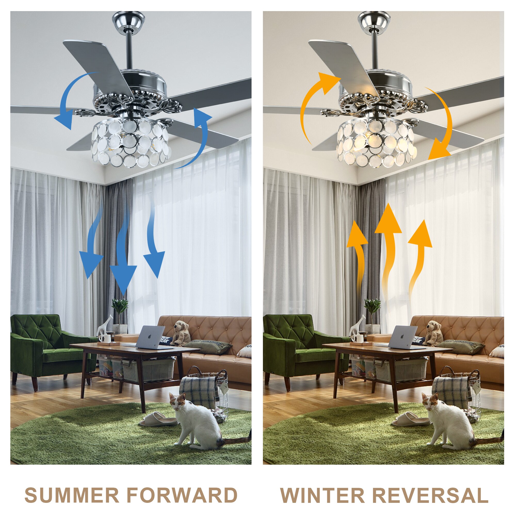 Bella Depot DCFS52H16 Ceiling-Fans - View #8