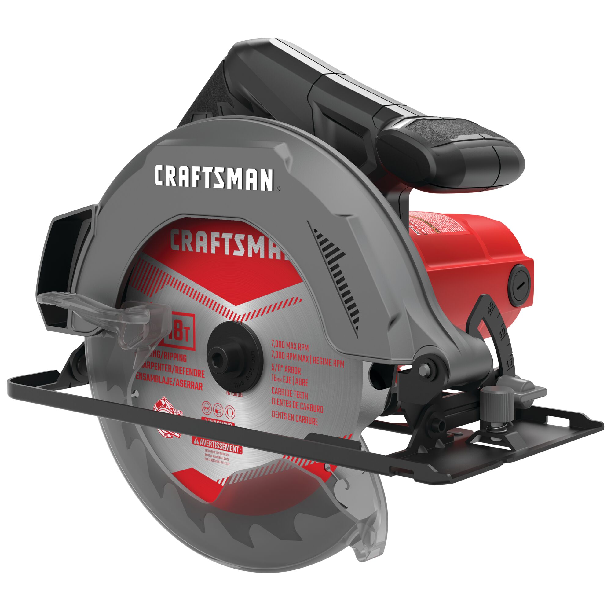 Craftsman 15-Amp 7-1/4-in Corded Circular Saw