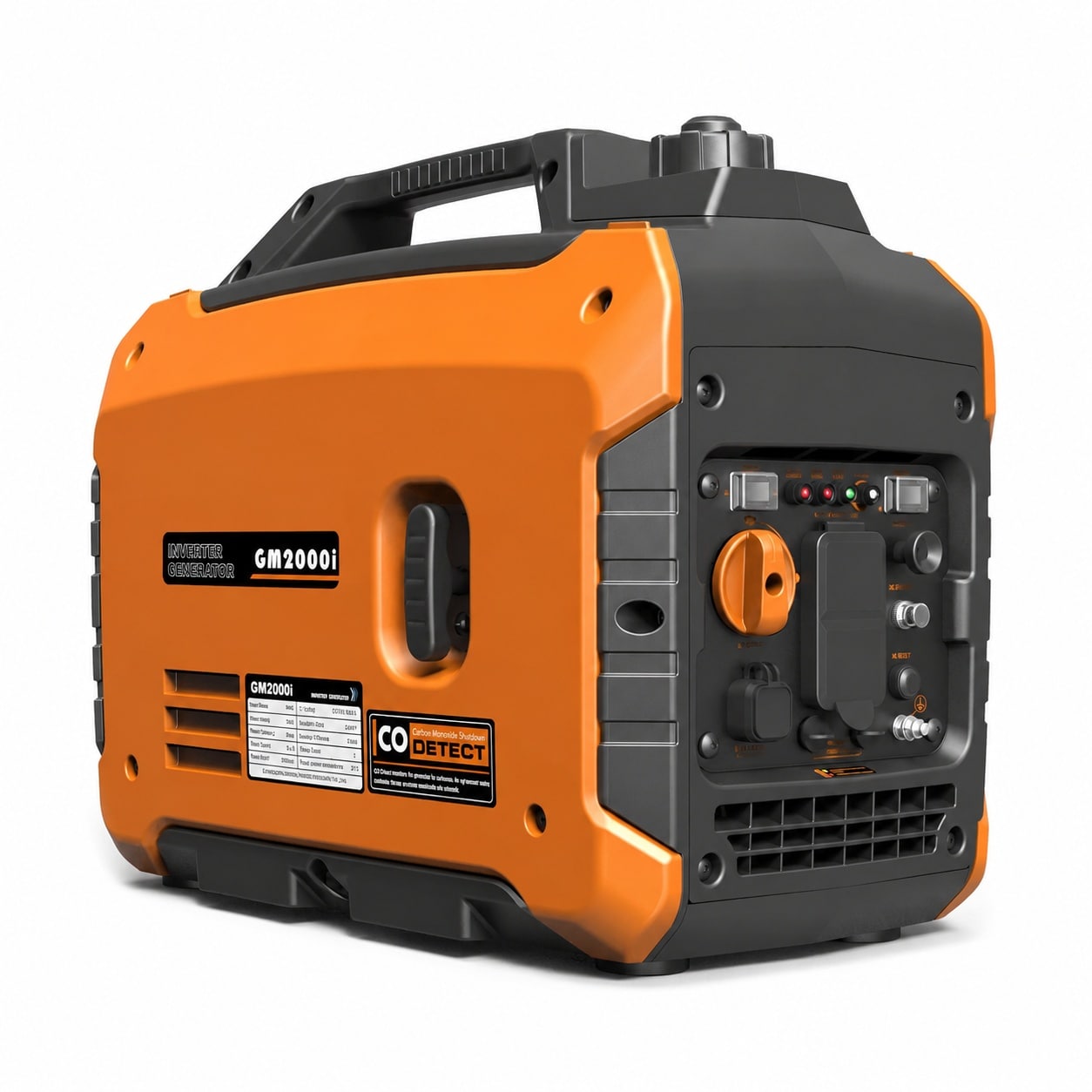 Misopily  2000 Watt Portable Inverter Generator EPA Compliant Ultra Lightweight Quiet Eco Mode for Home Camping Sensitive Electronics Safe Sansujyuku sansujyuku.com