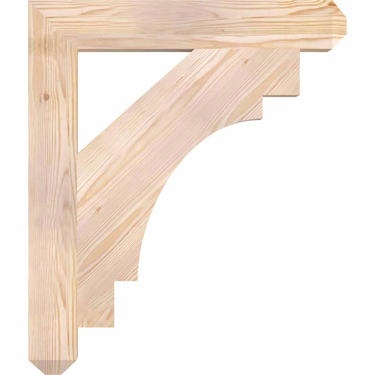 Ekena Millwork BKT04X24X28MRC04SDF Exterior-Brackets-Braces - View #3