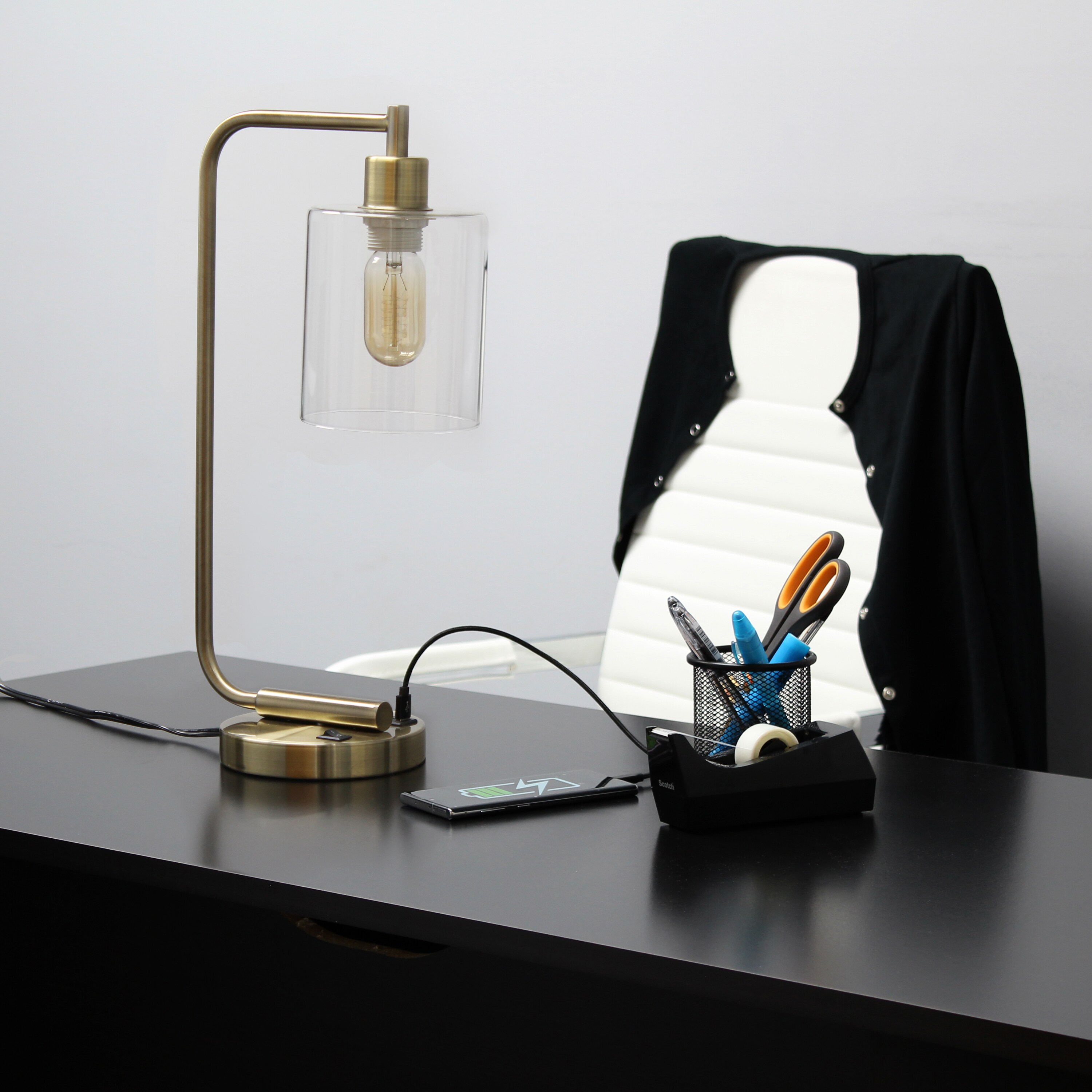 Lalia Home LHD-2002-AB-LB Desk-Table-Lamps - View #4
