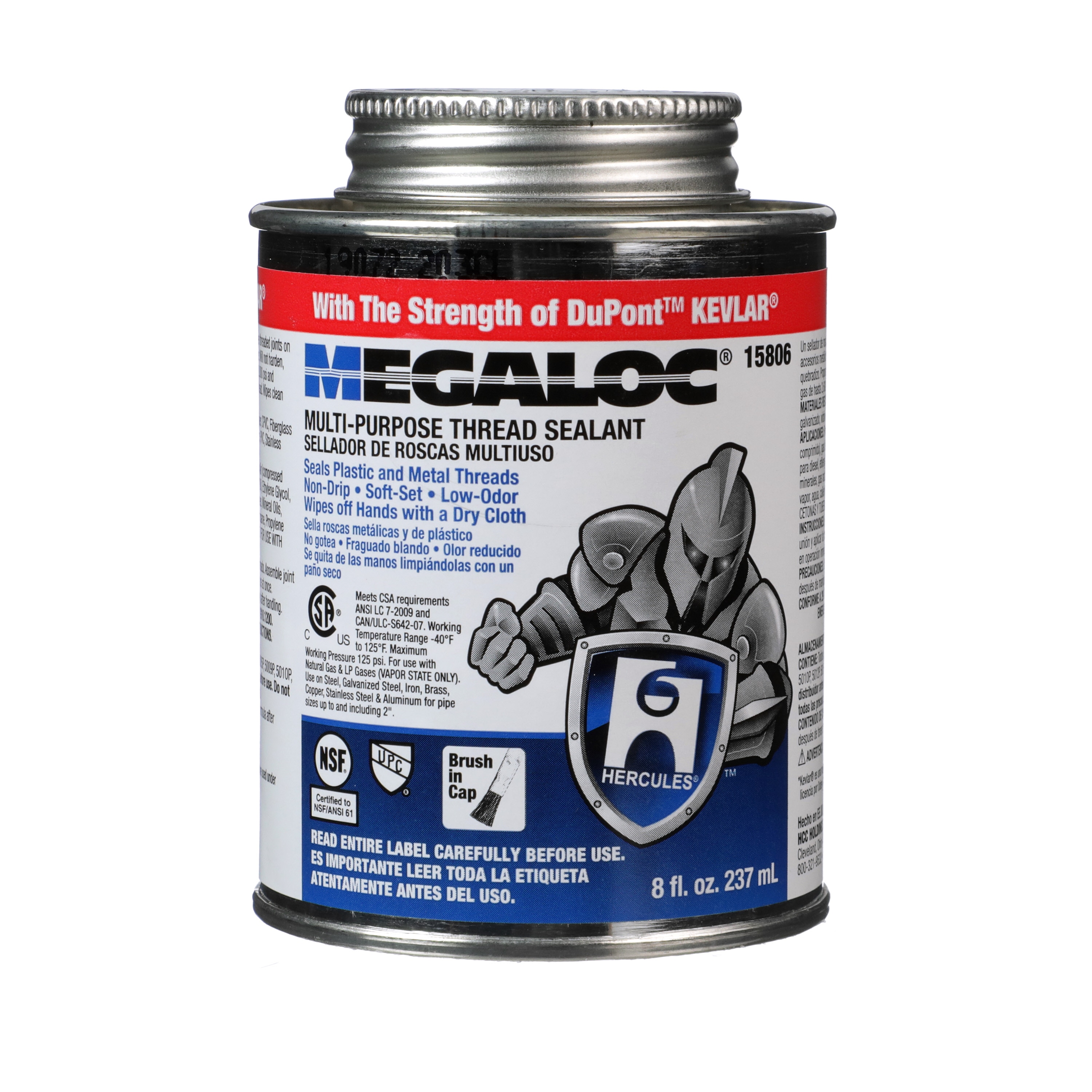 Hercules 15806 Megaloc 8-fl oz Thread sealant