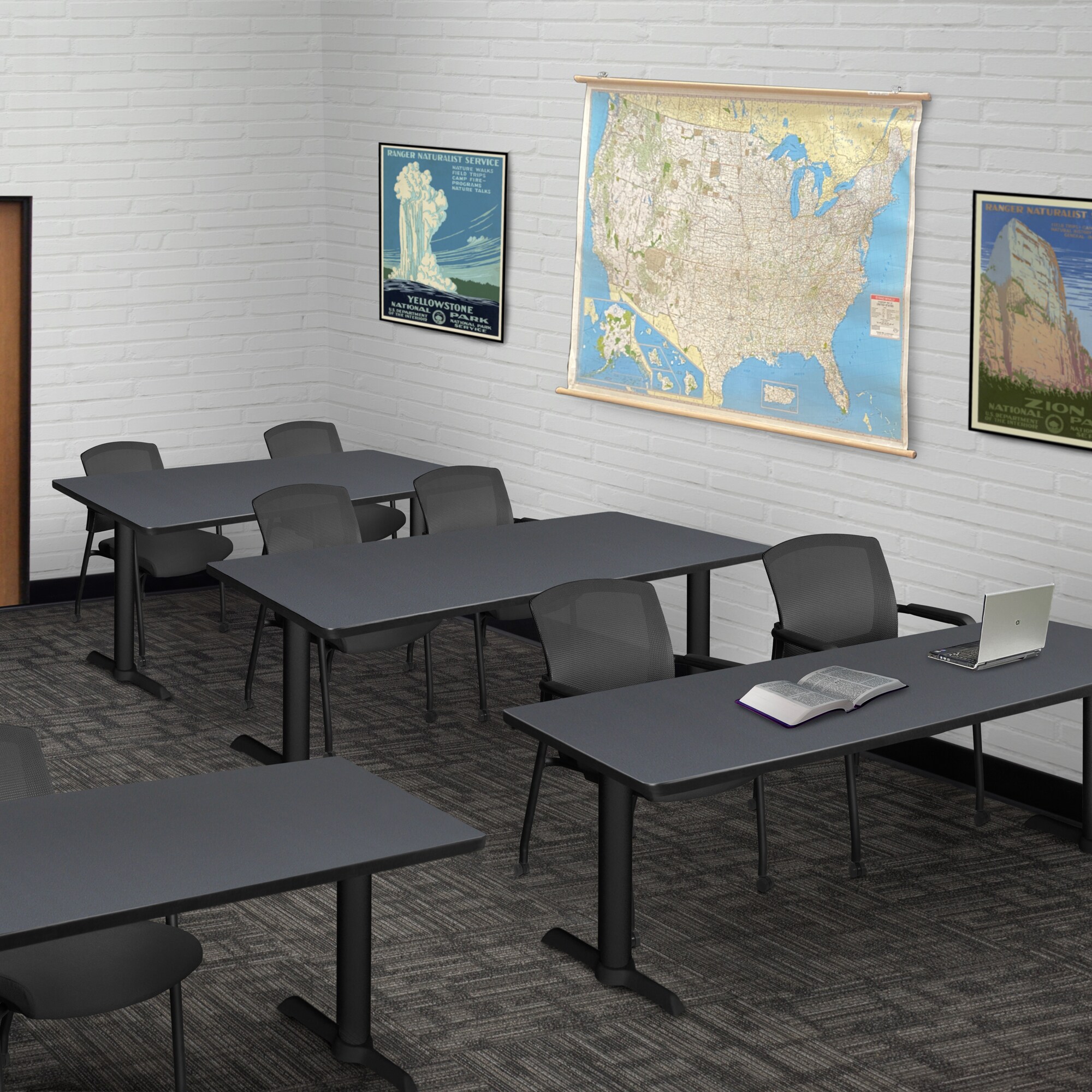 Regency MTRCT7224GY Office-Tables - View #7