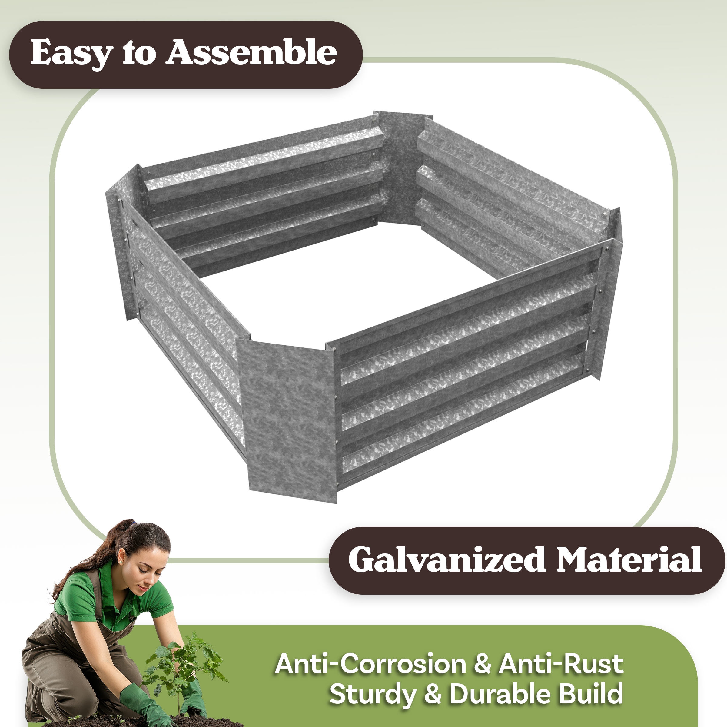 Nature Spring 677927PYA Raised-Garden-Beds - View #5