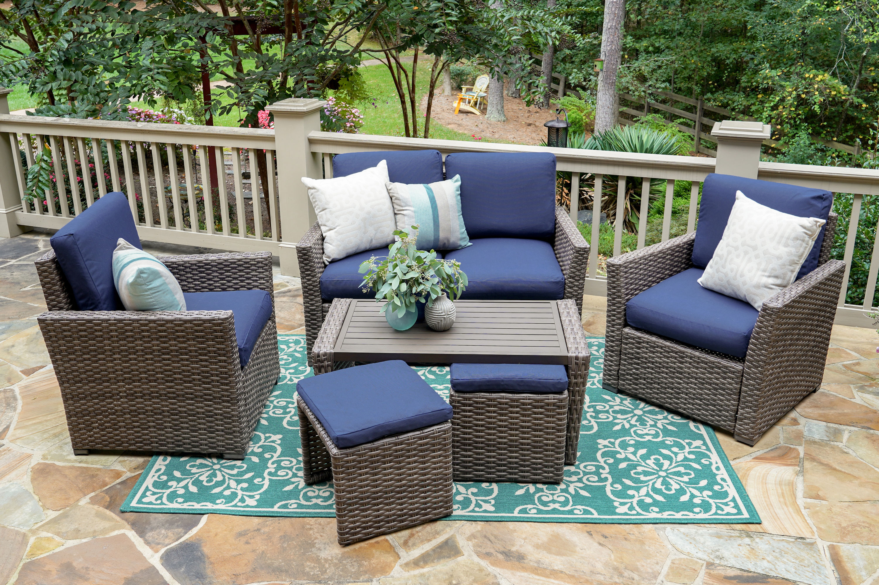Leisure Made 844019-NVY Patio-Conversation-Sets - View #6