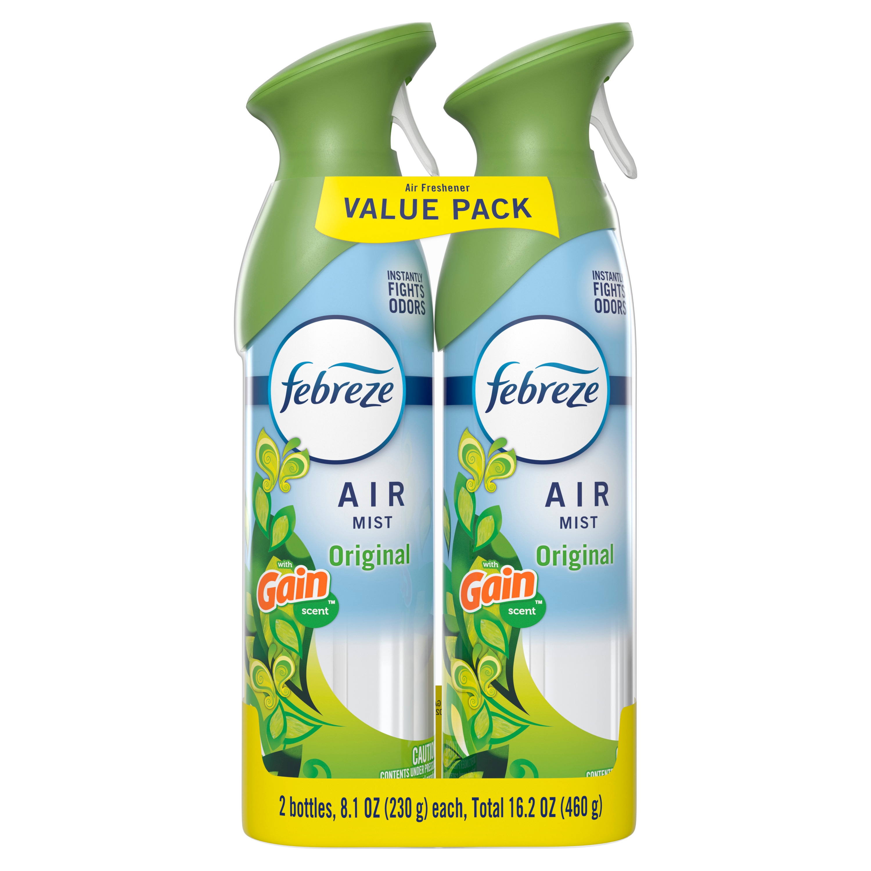 Febreze Air Mist 8.1 -oz Gain Original Dispenser Air Freshener 2 -Pack