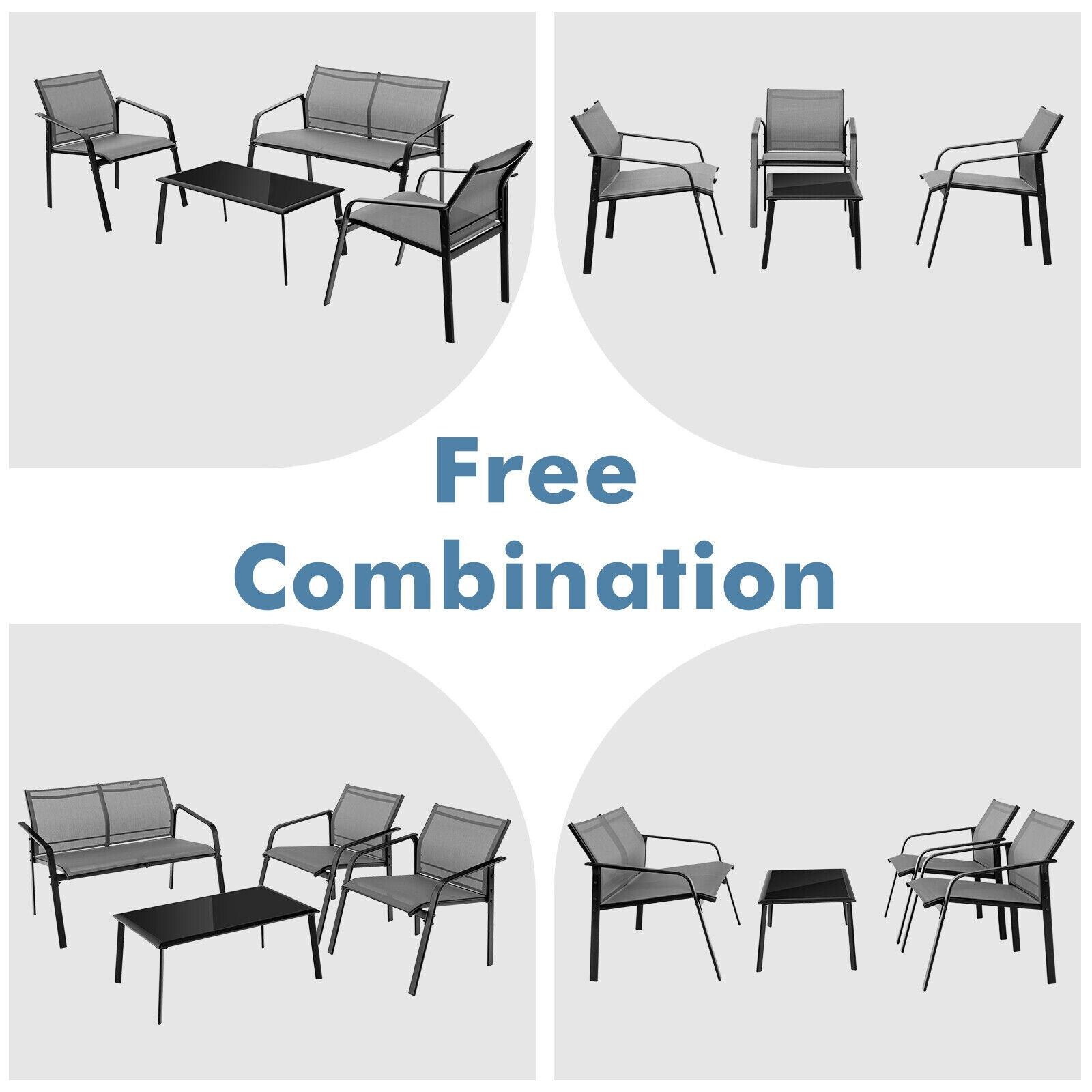 BABOOM BOM-0474GR-CO Patio-Conversation-Sets - View #5