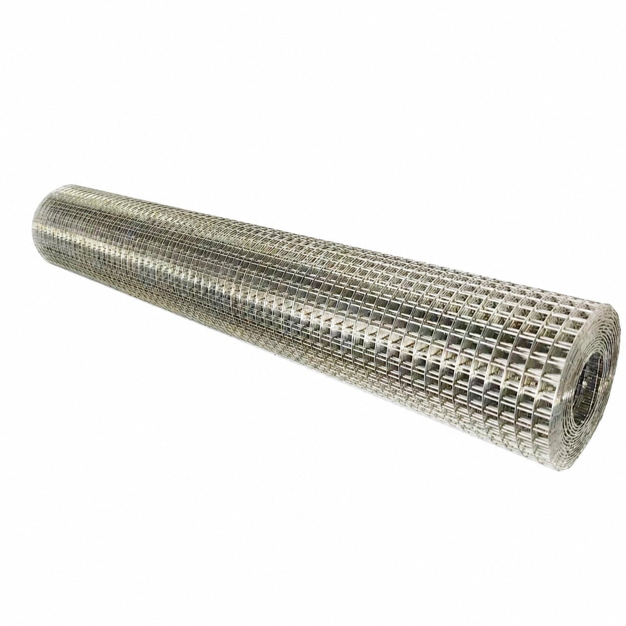 Aoibox  23 Gauge 1 4 in Mesh 304 Stainless Steel Welded Hardware Cloth 16 in x 8 ft with 20 Piece Binding