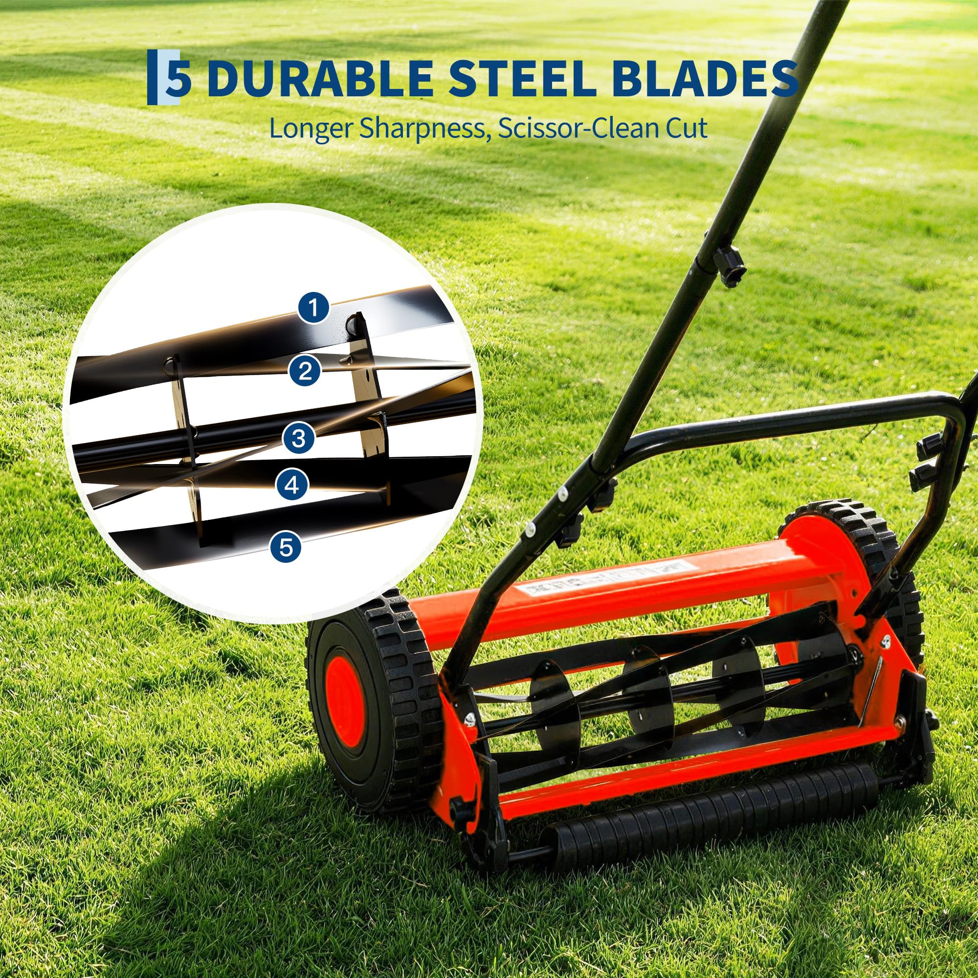 Garvee PHO-0YTXG5R9 Push-Mower-Reel - View #3