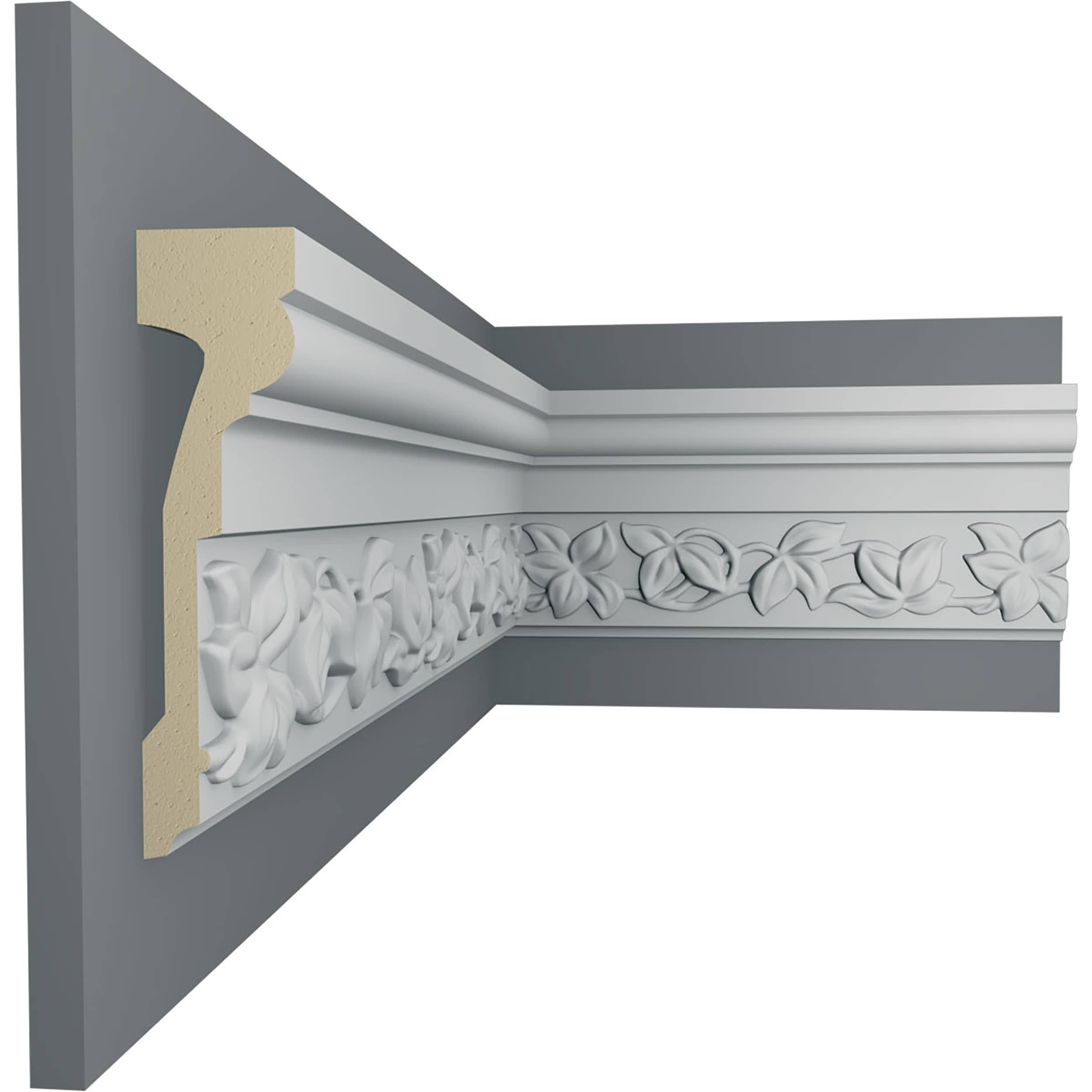 Ekena Millwork CHA04X01AB-CASE-8 Chair-Rail-Moulding - View #5